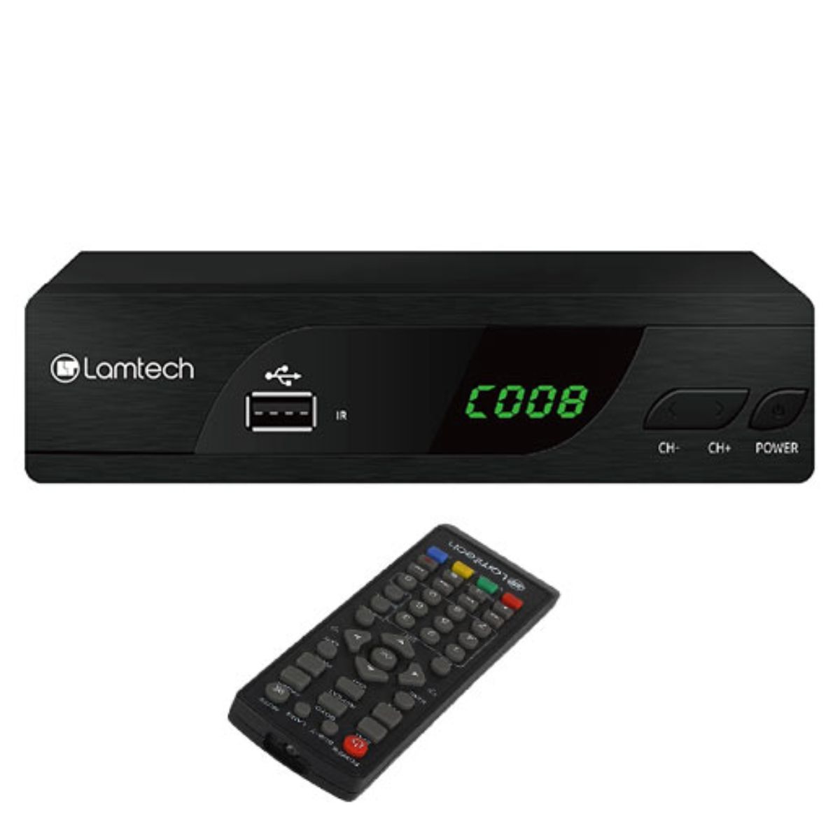 LAMTECH LAM020915 DVB - T2 Συντονιστής Τηλεόρασης | Lamtech| Image 1