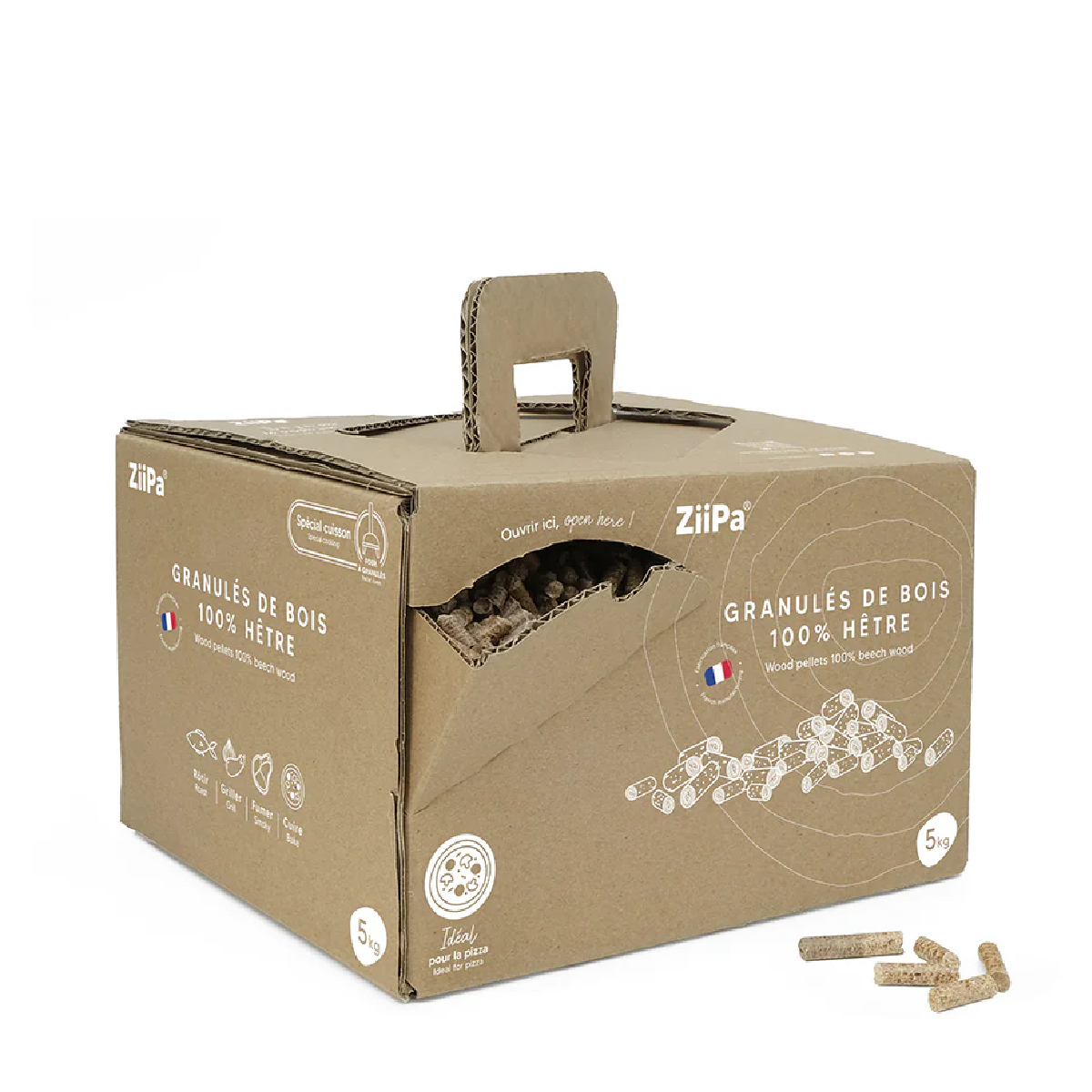 Image of suggested product: ZIIPA ZIIPA25-112 Beech Wood Pellets, 5Kg