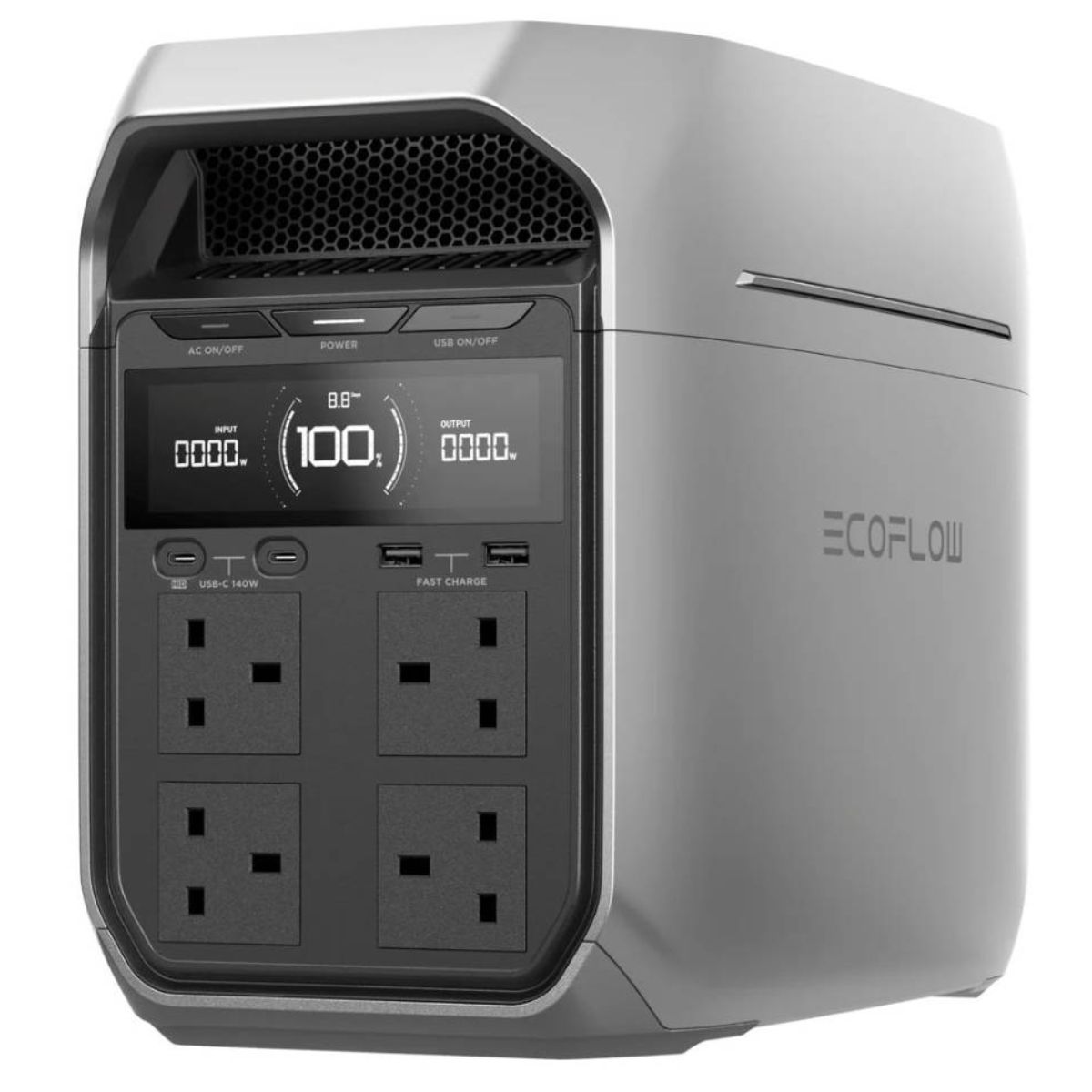ECOFLOW Delta 3 Plus Φορητός Σταθμός Ενέργειας, 1800 Watts  | Ecoflow| Image 1