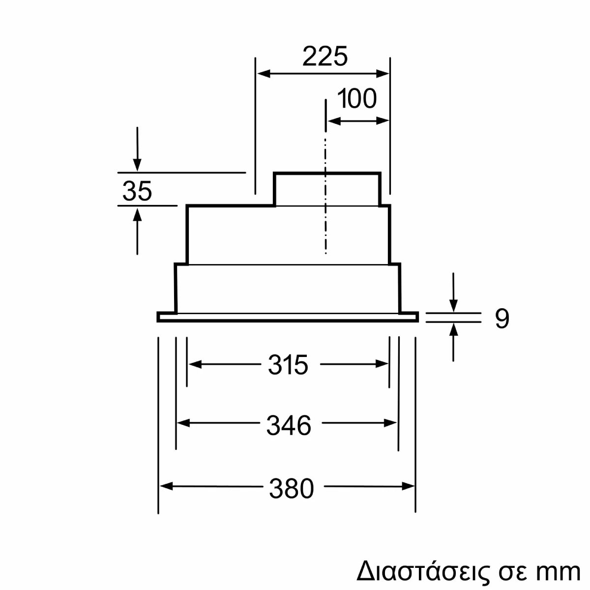 BOSCH DHL755BM Series 4 Εντοιχιζόμενος Απορροφητήρας 75 cm, Inox Ανοξείδωτο | Bosch| Image 9