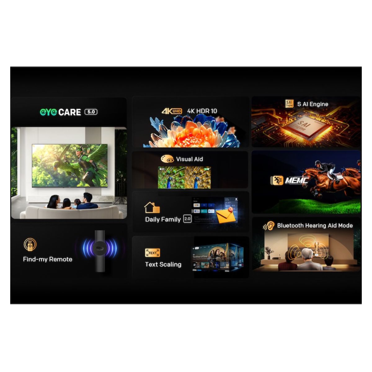 METZ 65MUF7000Z LED 4K Ultra HD Google Τηλεόραση, 65" | Metz| Image 8