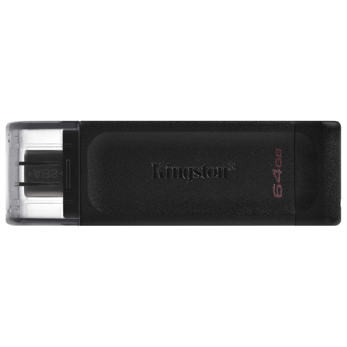 KINGSTON DT70 Data Traveler 64GB USB 3.2 Μνήμη Flash Drive, Μαύρο  | Kingston| Image 3