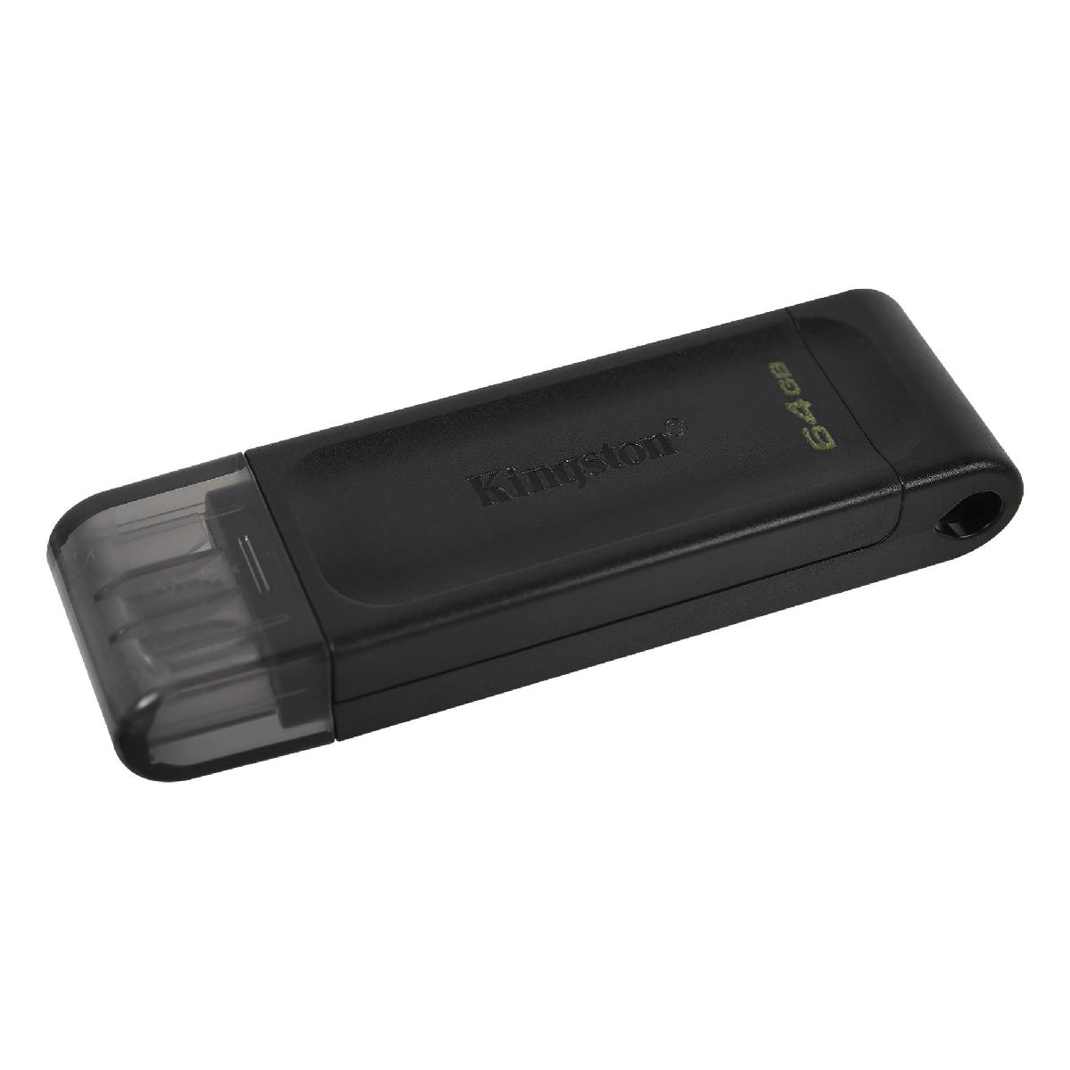 KINGSTON DT70 Data Traveler 128GB USB 3.2 Μνήμη Flash Drive, Μαύρο  | Kingston| Image 1