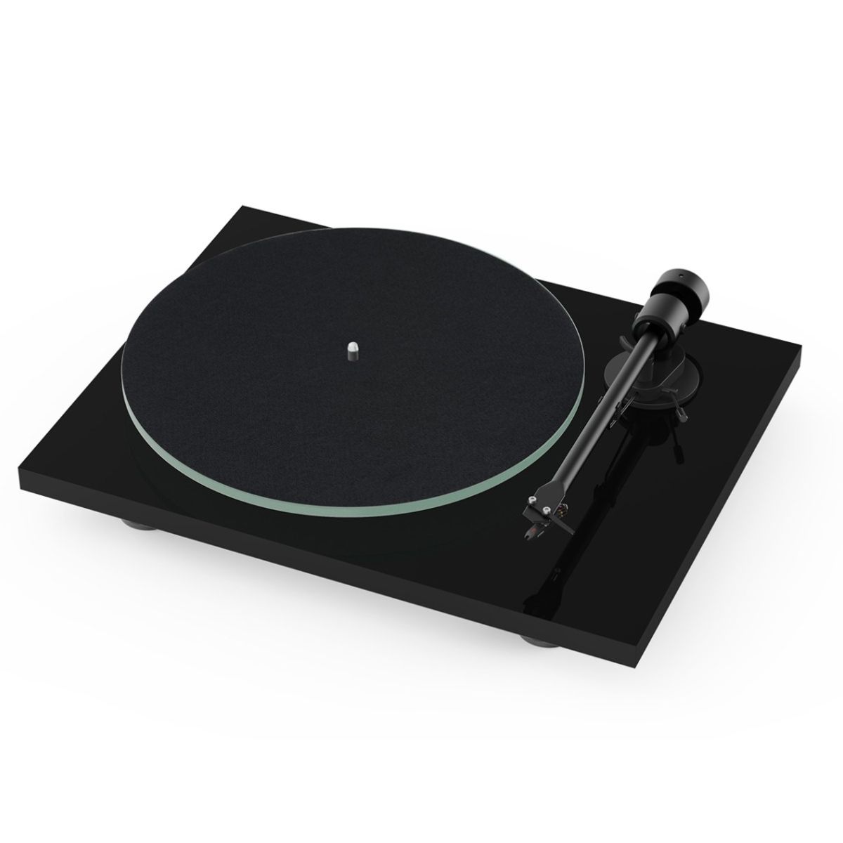 PRO-JECT T1 EVO BT Audiophile Πικάπ, Γυαλιστερό Μαύρο  | Pro-ject| Image 1