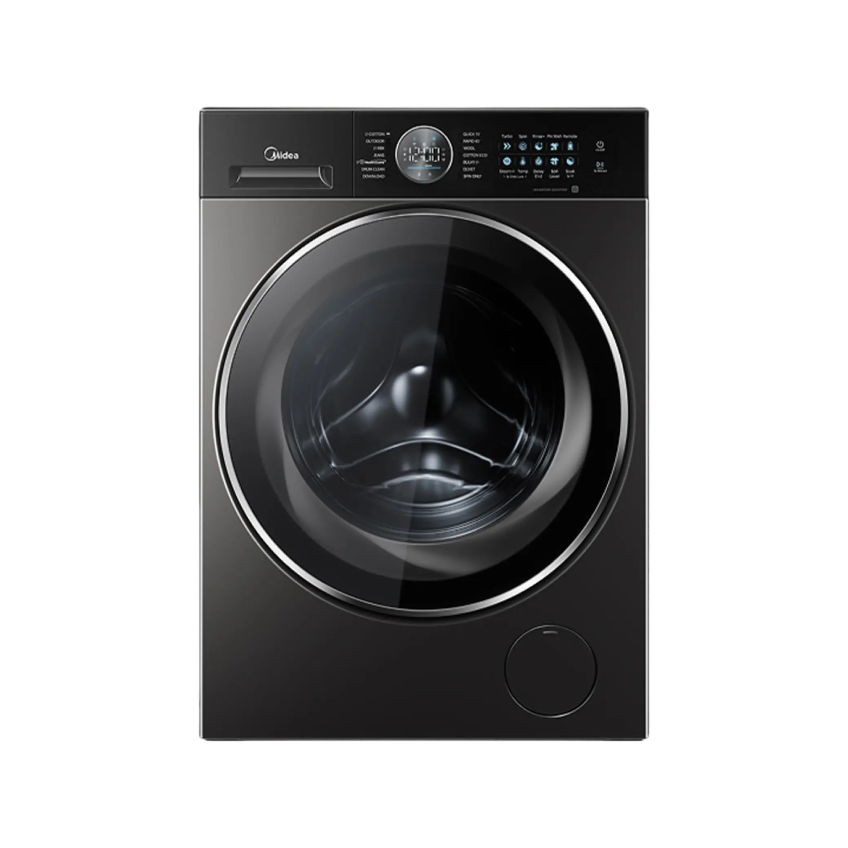 Image of suggested product: MIDEA MF210W100BA30/T-CY Πλυντήριο Ρούχων 10kg, Titanium