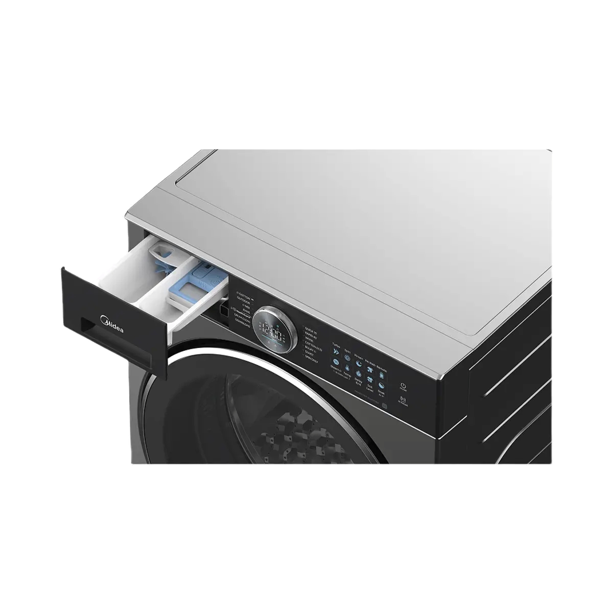 MIDEA MF210W100BA30/T-CY Πλυντήριο Ρούχων 10kg, Titanium | Midea| Image 3