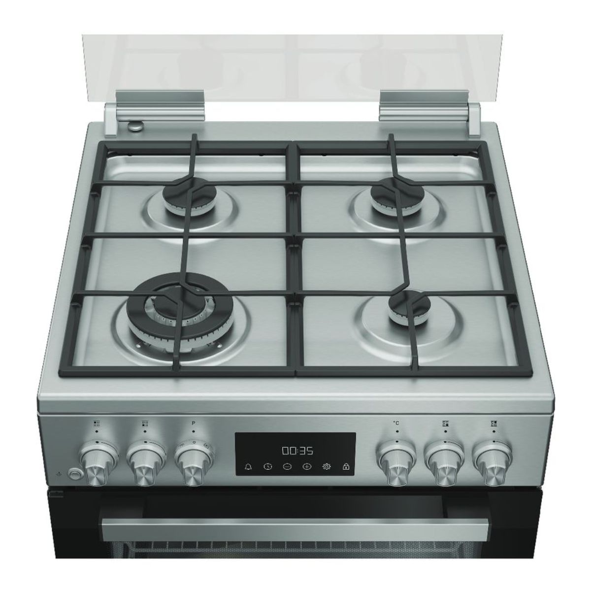 WHIRLPOOL W6G8LCSWX Ελεύθερη Κουζίνα Υγραερίου, Ιnox  | Whirlpool| Image 4
