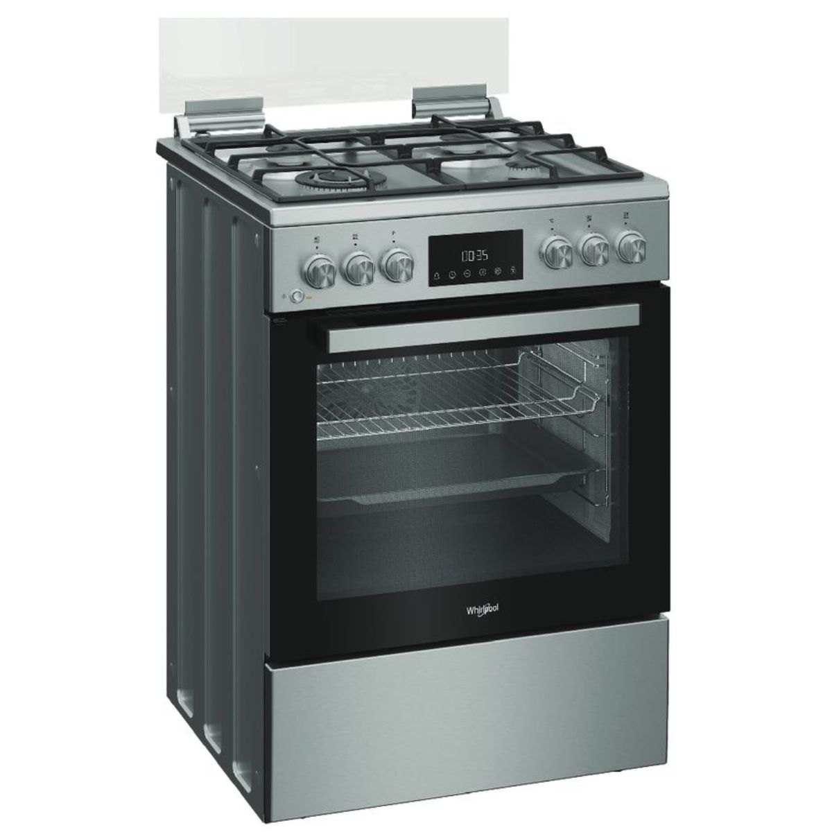 WHIRLPOOL W6G8LCSWX Ελεύθερη Κουζίνα Υγραερίου, Ιnox  | Whirlpool| Image 2
