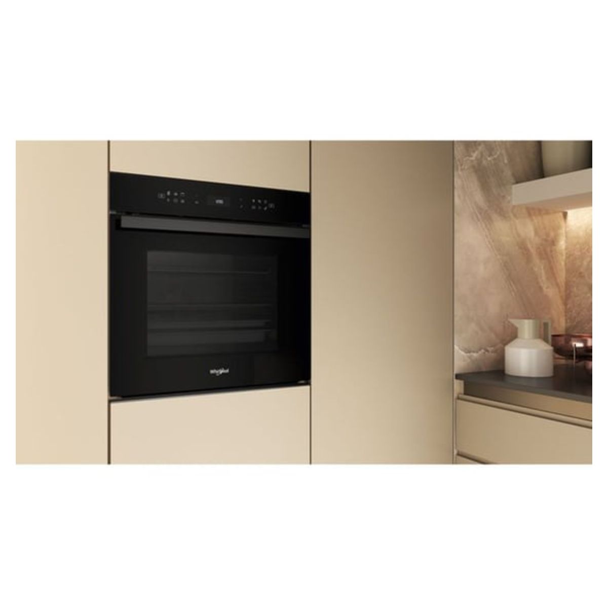 WHIRLPOOL WOI68PT1SBA Εντοιχιζόμενος Φούρνος με Πυρόλυση 60cm, Μαύρο  | Whirlpool| Image 4