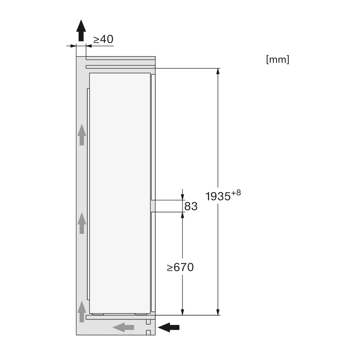 MIELE KFN 7913 E Εντοιχιζόμενος Ψυγειοκαταψύκτης | Miele| Image 7