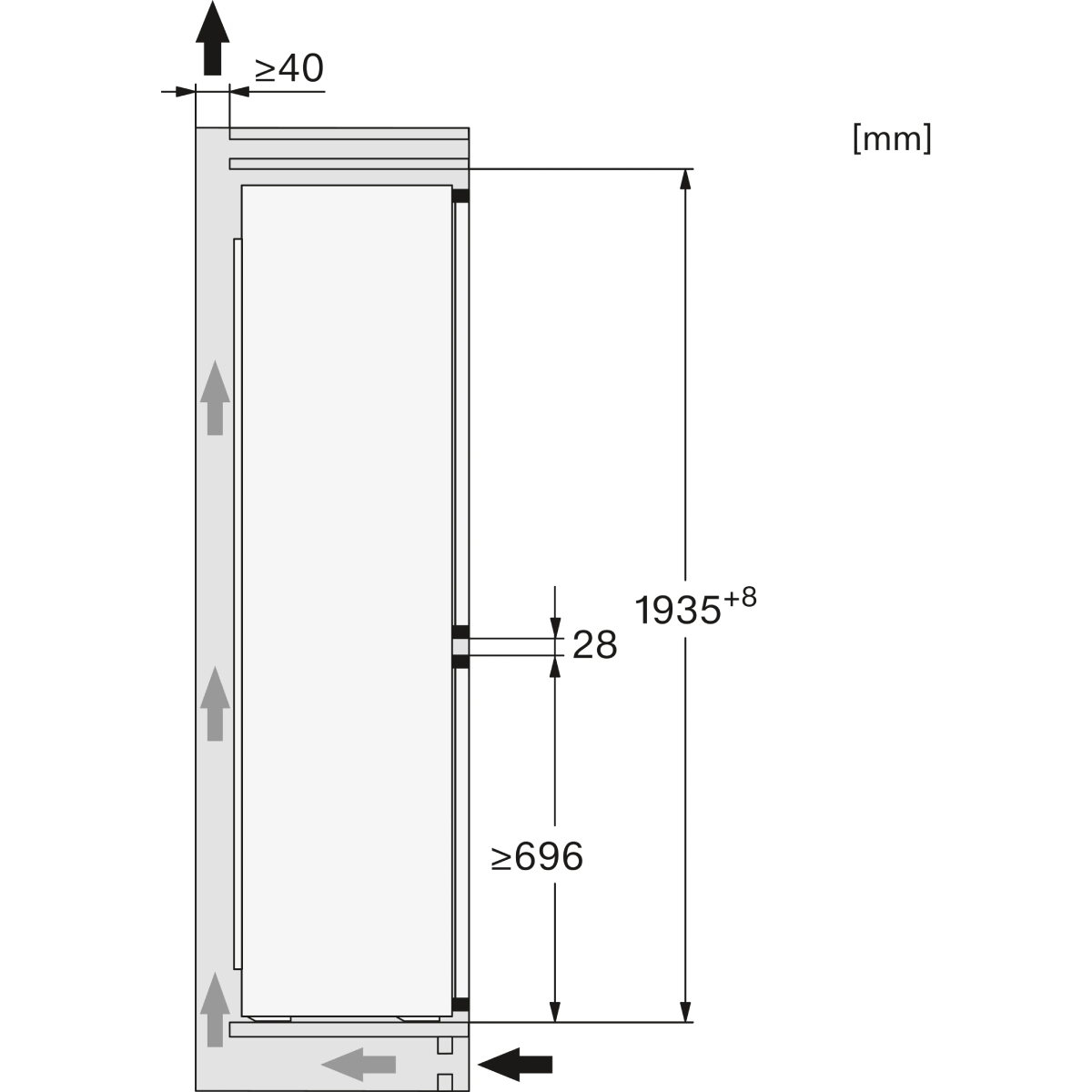 MIELE KFN 7934 D Εντοιχιζόμενος Ψυγειοκαταψύκτης | Miele| Image 6