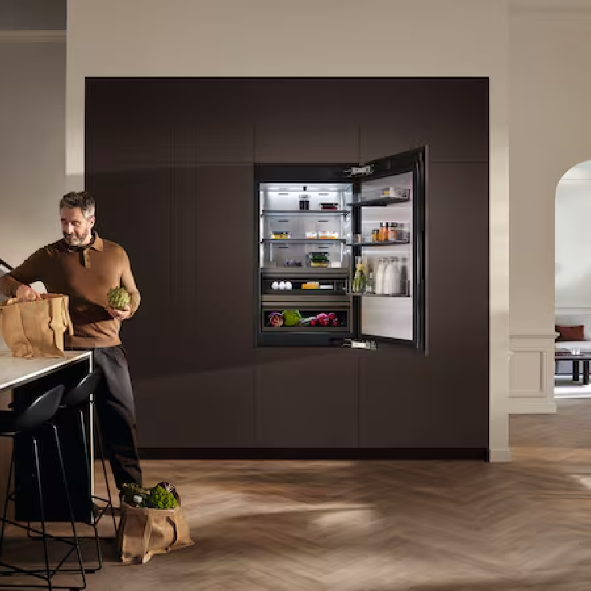 MIELE KFMC 3834 R D – MasterCool Εντοιχιζόμενος Ψυγειοκαταψύκτης με IceMaker | Miele| Image 7