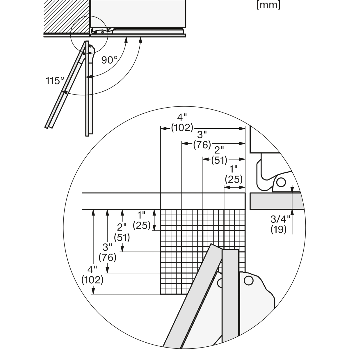 Miele KFMC 3834 L D  MasterCool Εντοιχιζόμενο Ψυγείο-Καταψύκτης με IceMaker | Miele| Image 9