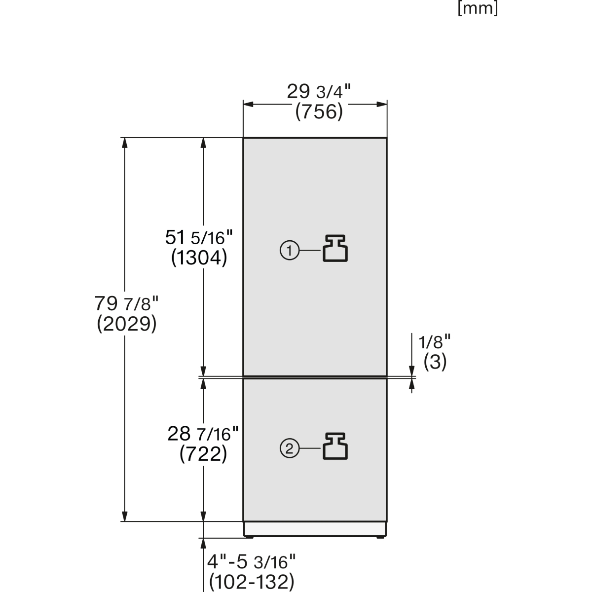 Miele KFMC 3834 L D  MasterCool Εντοιχιζόμενο Ψυγείο-Καταψύκτης με IceMaker | Miele| Image 10