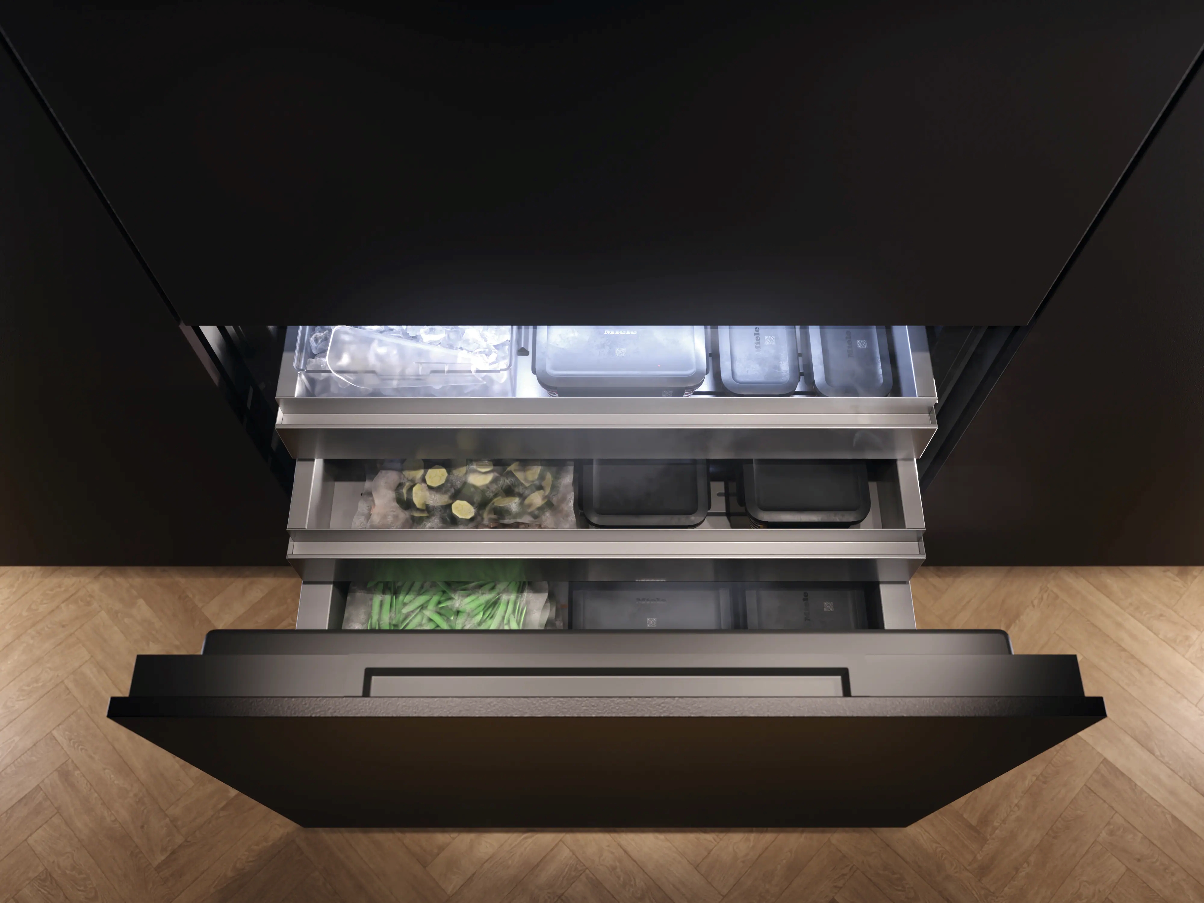Miele KFMC 3844 R D  MasterCool Εντοιχιζόμενο Ψυγείο-Καταψύκτης με IceMaker | Miele| Image 6