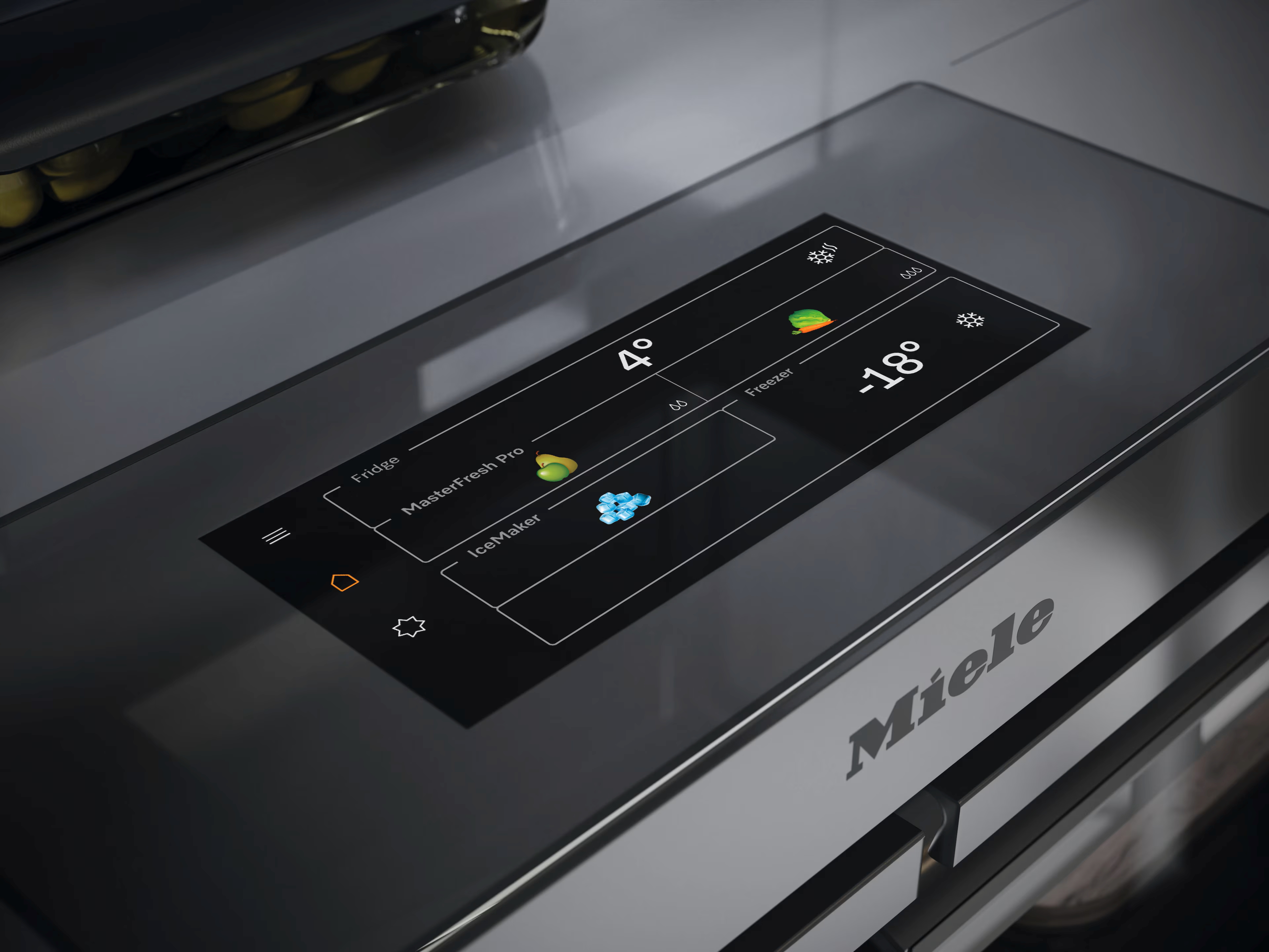 MIELE KFMC 3844 L D MasterCool Εντοιχιζόμενος Ψυγειοκαταψύκτης με IceMaker | Miele| Image 4