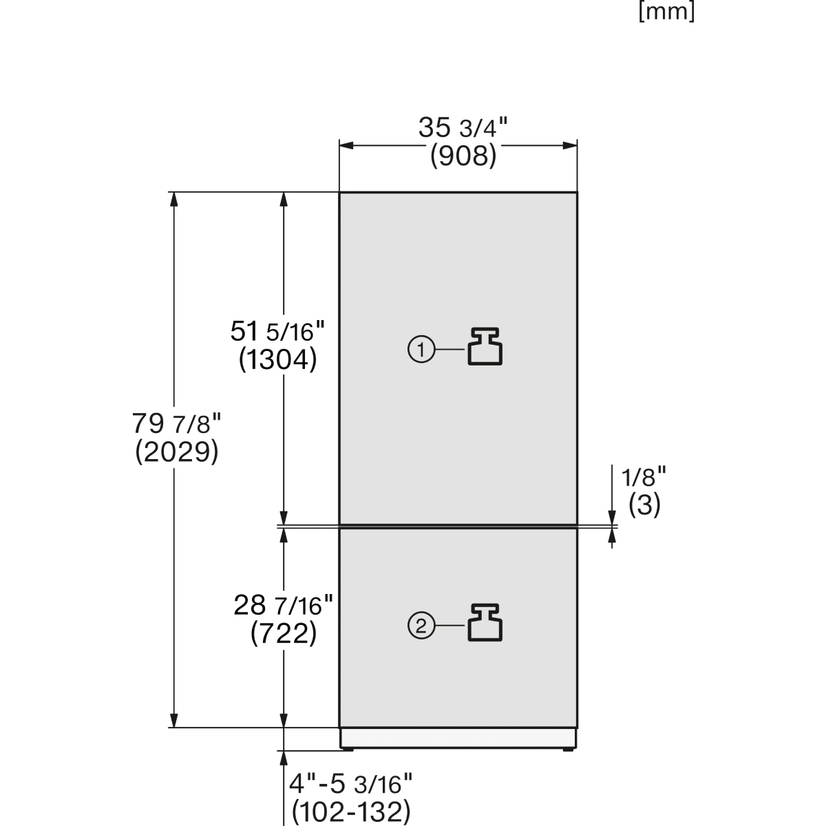 MIELE KFMC 3844 L D MasterCool Εντοιχιζόμενος Ψυγειοκαταψύκτης με IceMaker | Miele| Image 9