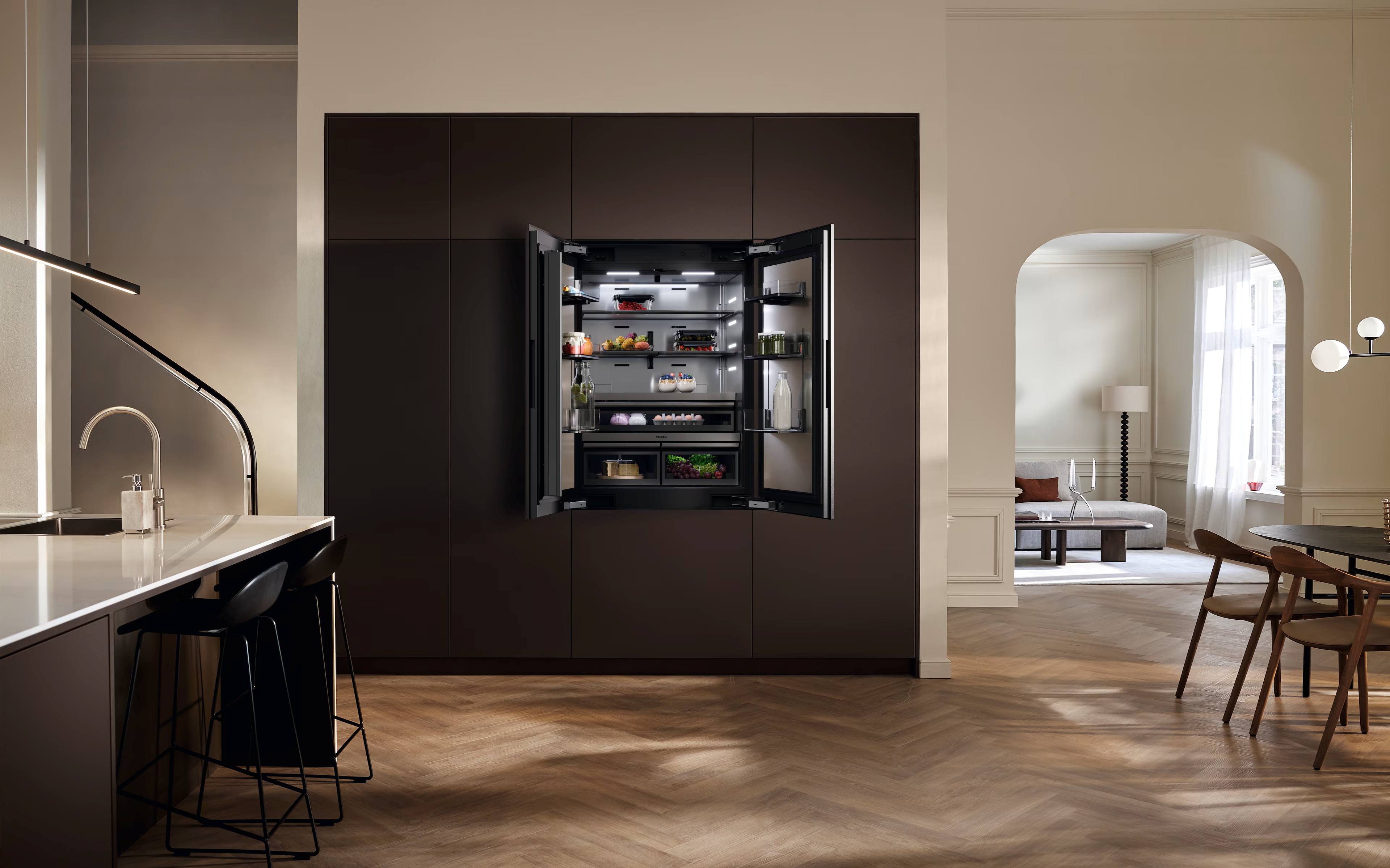 MIELE KFMC 3844 FD D MasterCool Εντοιχιζόμενος FrenchDoor Ψυγειοκαταψύκτης με IceMaker | Miele| Image 5