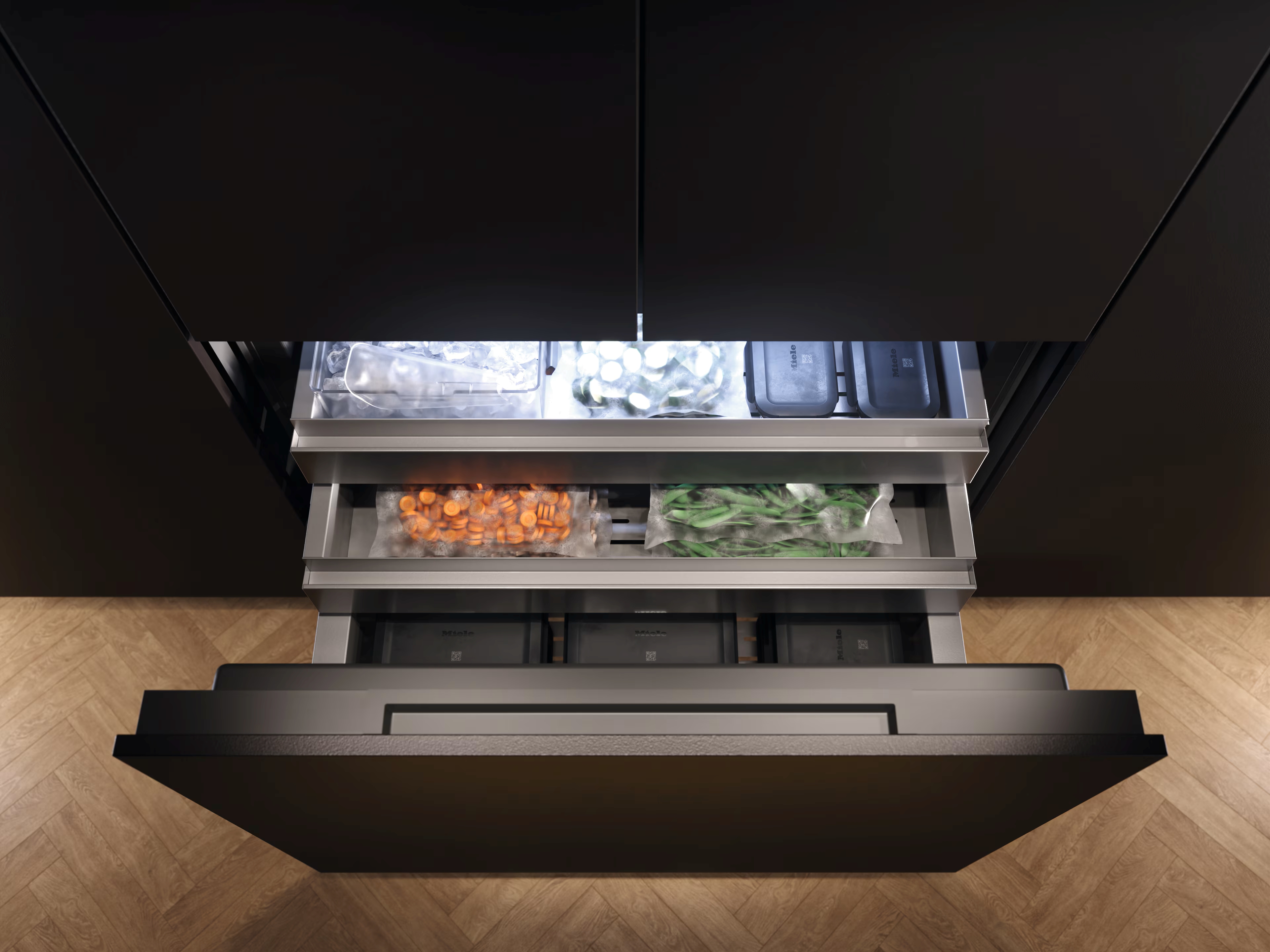 MIELE KFMC 3844 FD D MasterCool Εντοιχιζόμενος FrenchDoor Ψυγειοκαταψύκτης με IceMaker | Miele| Image 6