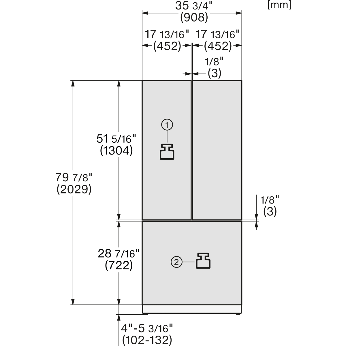 MIELE KFMC 3844 FD D MasterCool Εντοιχιζόμενος FrenchDoor Ψυγειοκαταψύκτης με IceMaker | Miele| Image 9