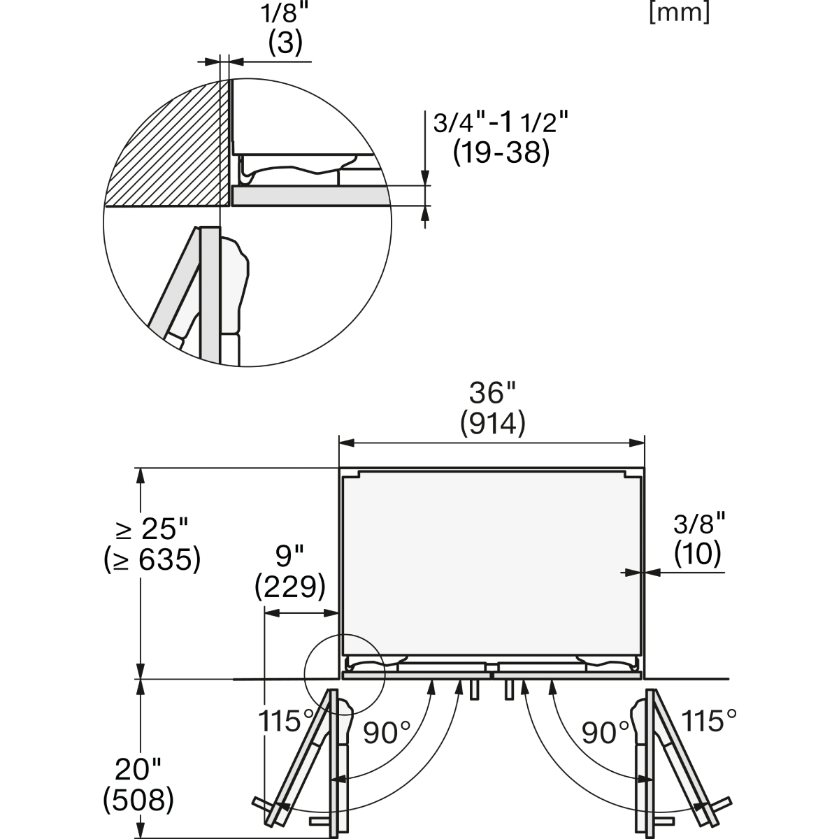 MIELE KFMC 3844 FD D MasterCool Εντοιχιζόμενος FrenchDoor Ψυγειοκαταψύκτης με IceMaker | Miele| Image 12