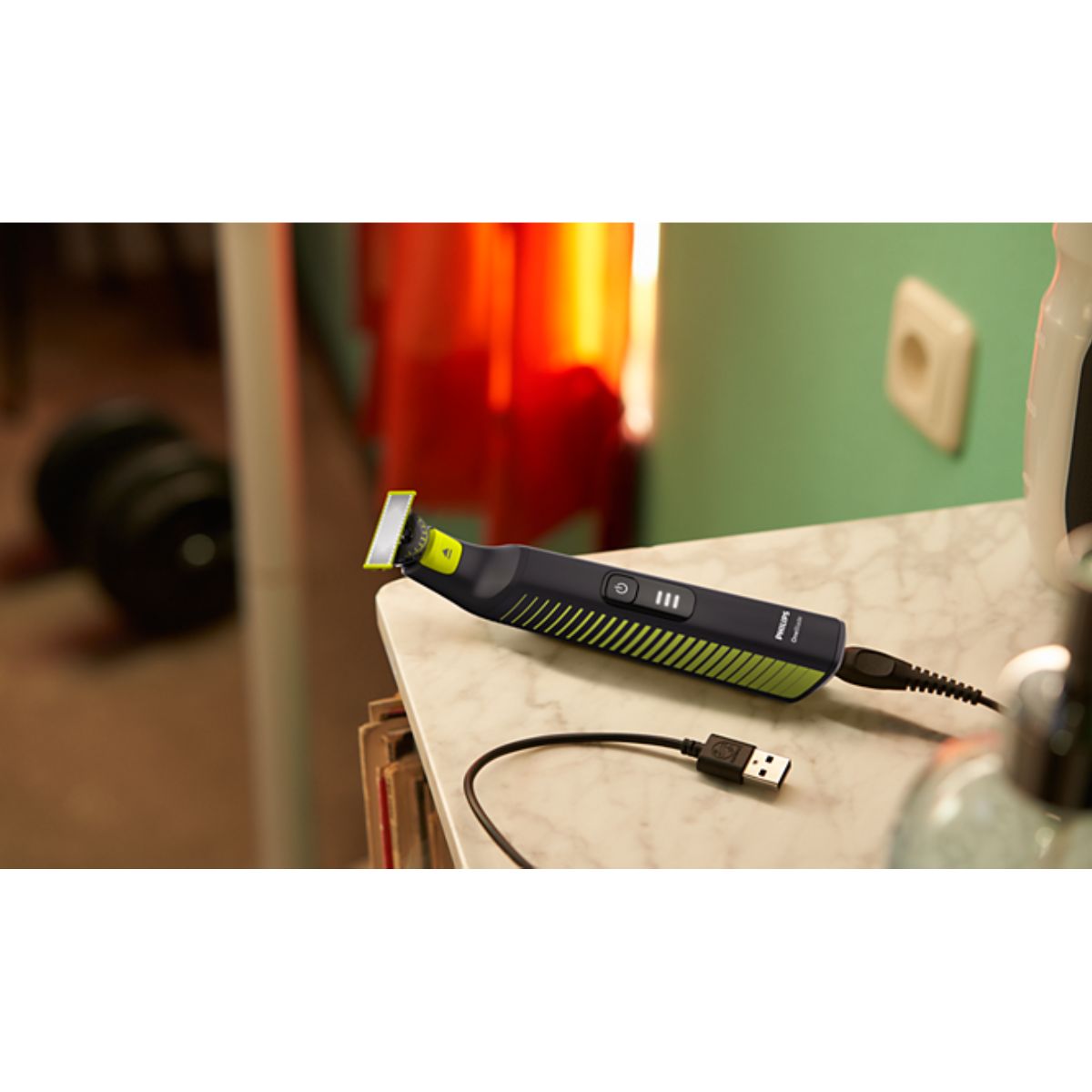 PHILIPS QP6506/15 One Blade Pro  Ασύρματη Ξυριστική Μηχανή  | Philips| Image 4
