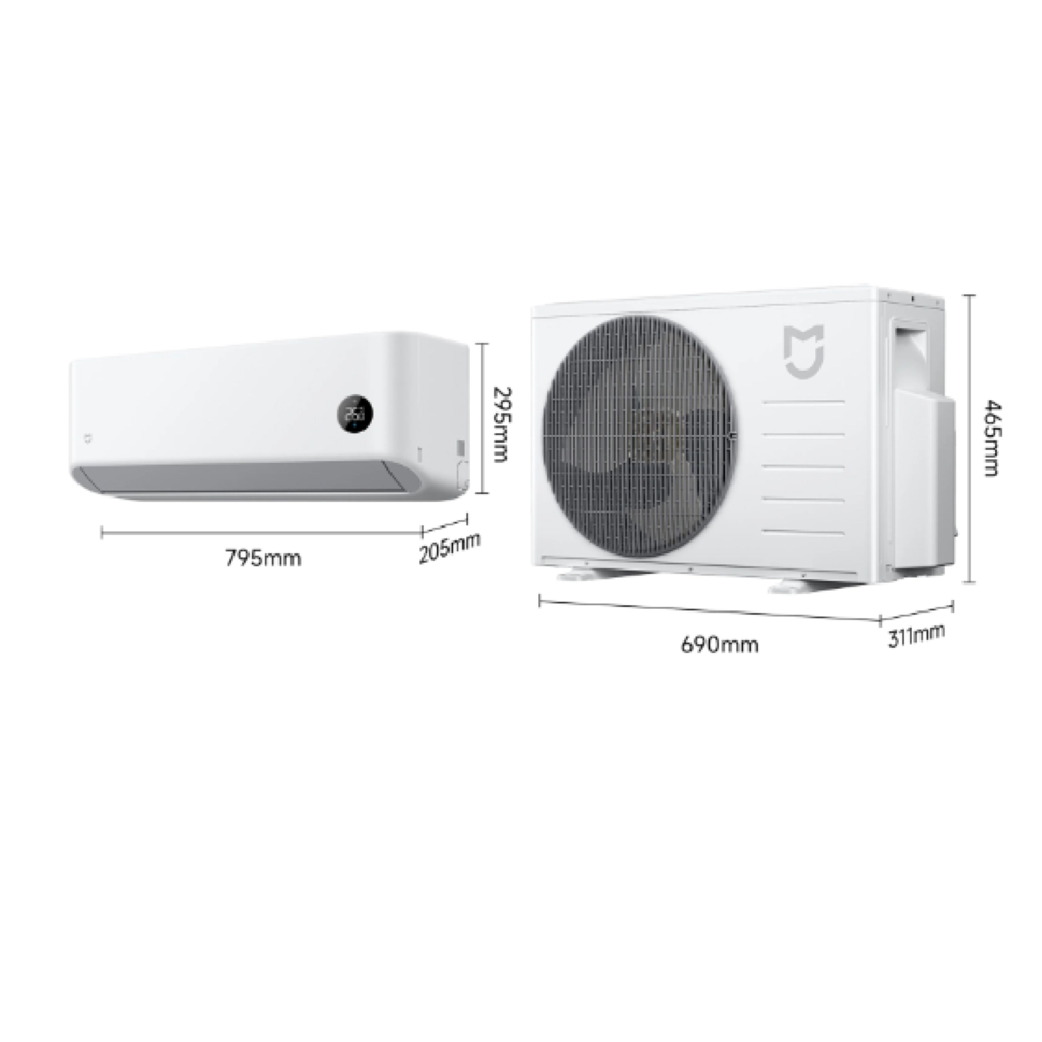 XIAOMI Mijia ECO ASH-12W/N2C2 Κλιματιστικό Τοίχου με WiFi, 12.000BTU | Xiaomi| Image 7