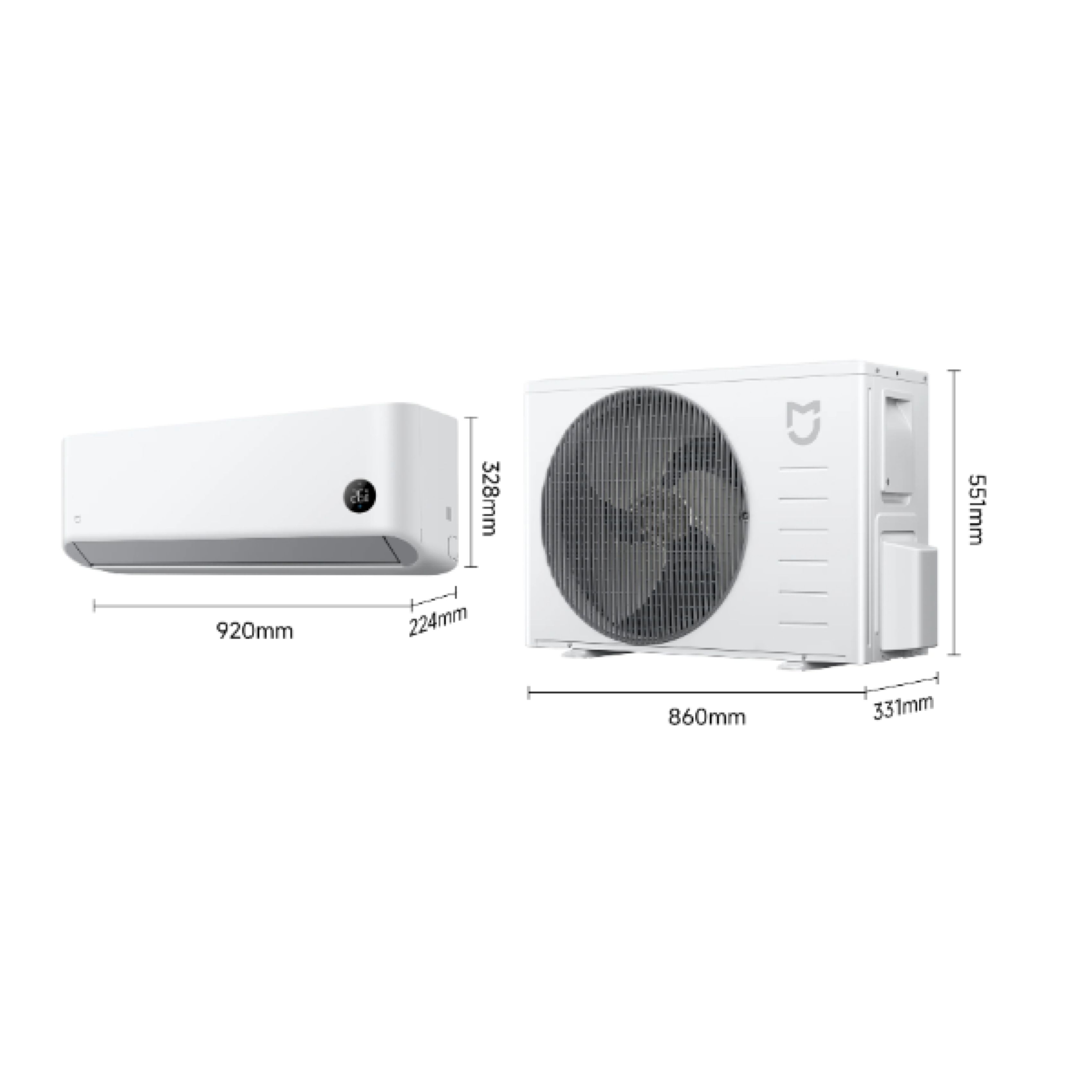 XIAOMI Mijia ECO ASH-24W/N2C2 Κλιματιστικό Τοίχου με WiFi, 24.000BTU | Xiaomi| Image 7