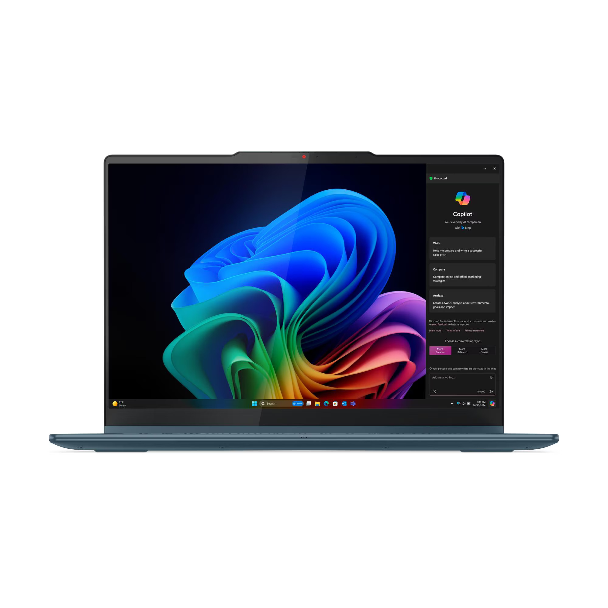 LENOVO 83JR00AUCY Yoga 7 2-in-1 Φορητός Υπολογιστής 14", Τυρκουάζ  | Lenovo| Image 9