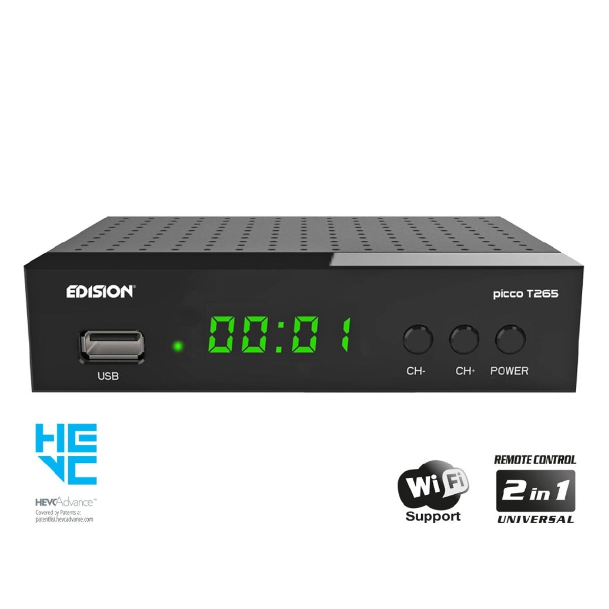 Image of suggested product: EDISION PICCO T265 DVB - T2 Συντονιστής Τηλεόρασης