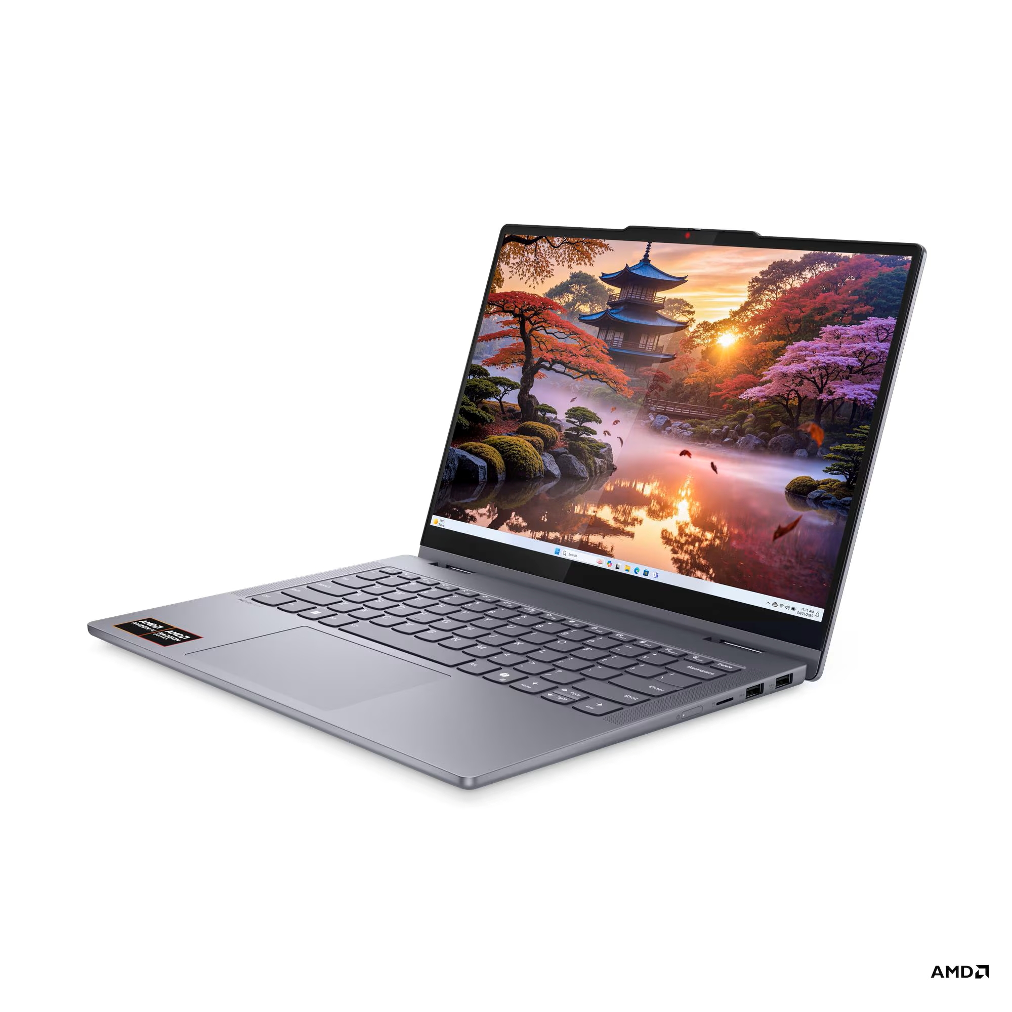 LENOVO 83KT005PCY IdeaPad 5 2-in-1 14AKP10 Laptop, Luna Grey | Lenovo| Image 3