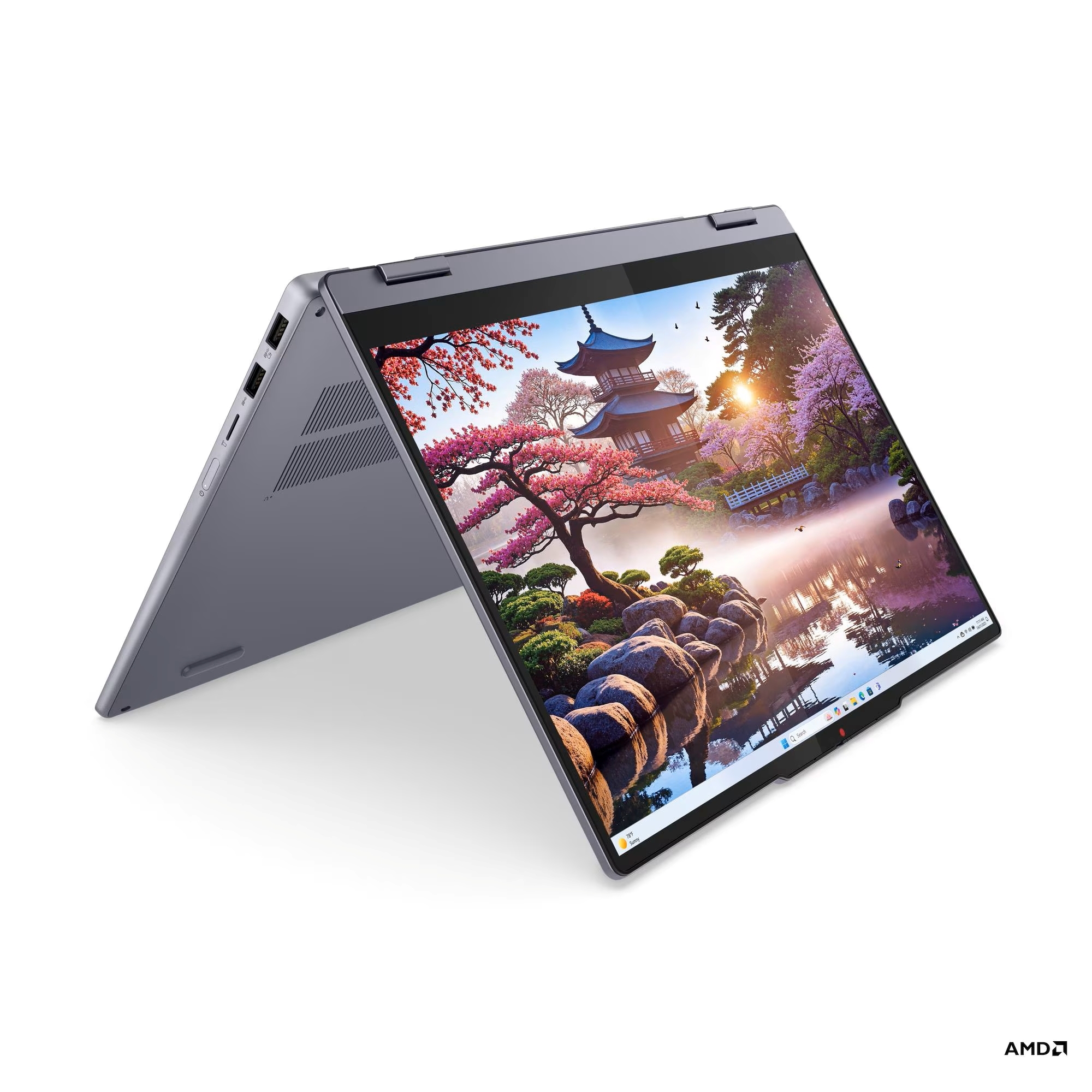 LENOVO 83KT005PCY IdeaPad 5 2-in-1 14AKP10 Laptop, Luna Grey | Lenovo| Image 1