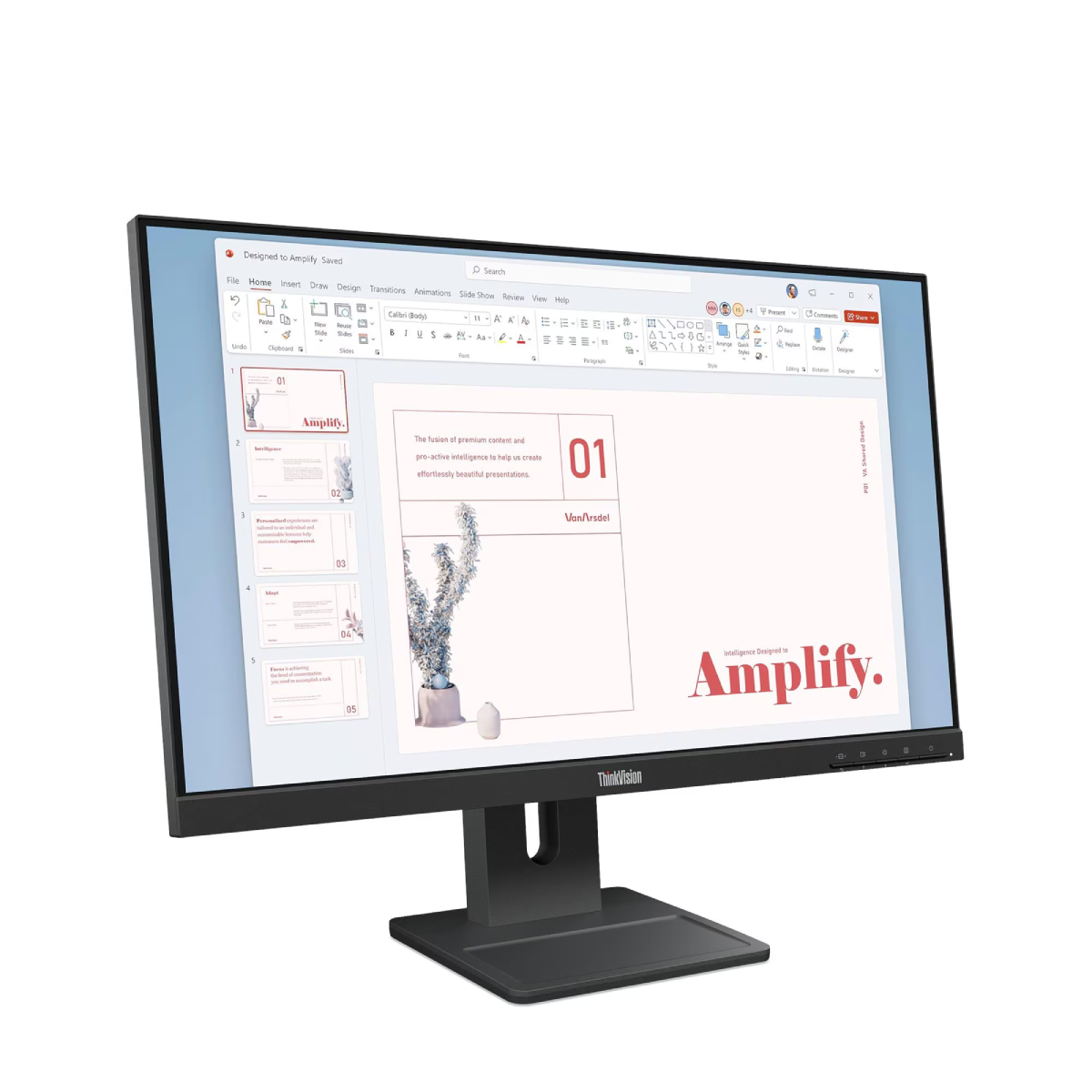 LENOVO 64BAMAT1UK ThinkVision E24-40 Οθόνη Ηλεκτρονικού Υπολογιστή, 23.8" | Lenovo| Image 2
