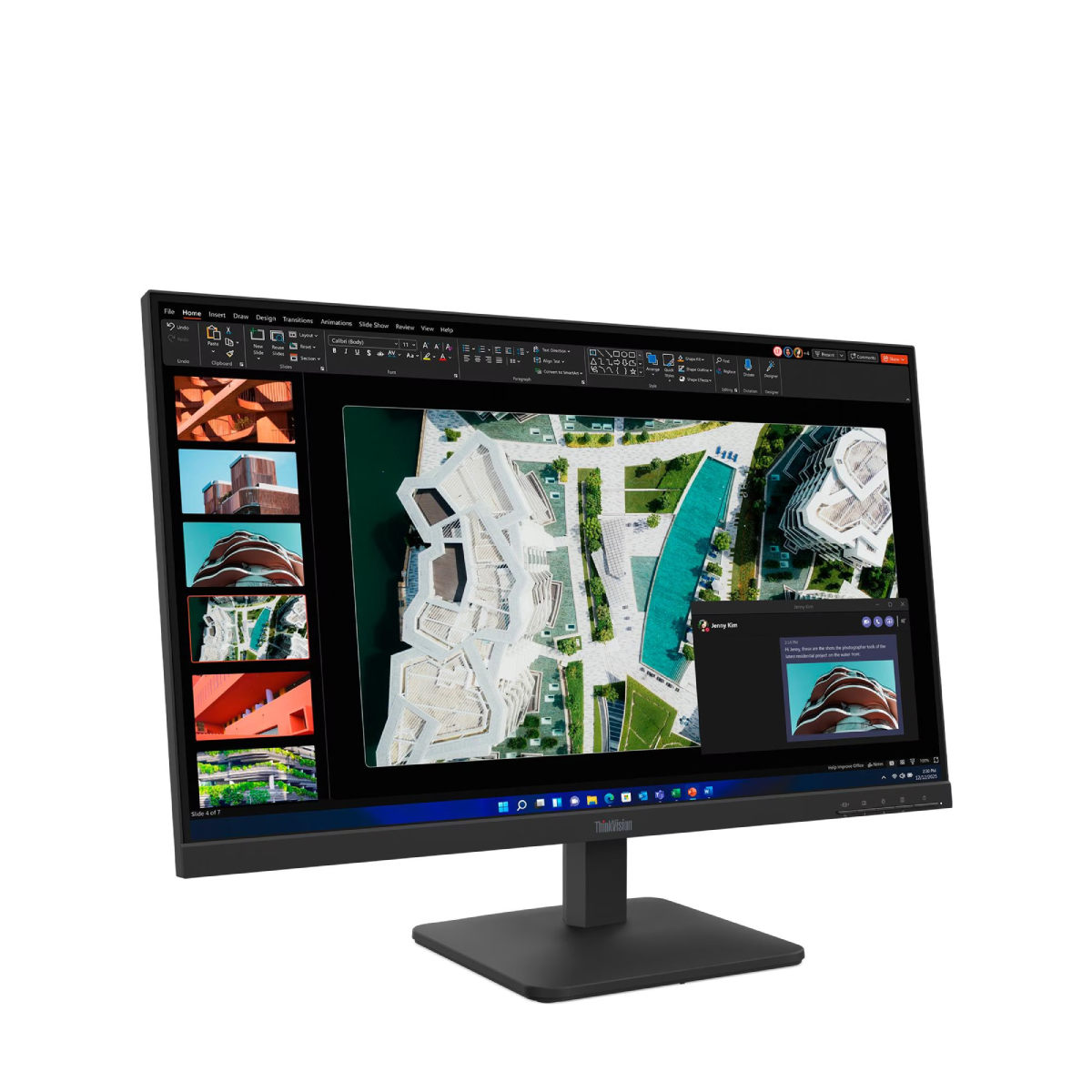 LENOVO 64BEKAT1UK ThinkVision S27-4e Οθόνη Ηλεκτρονικού Υπολογιστή, 27" | Lenovo| Image 2