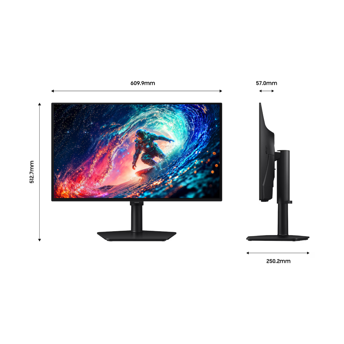 SAMSUNG LS27HG612SUXEN Odyssey G6 OLED Gaming Οθόνη, 27" | Samsung| Image 7