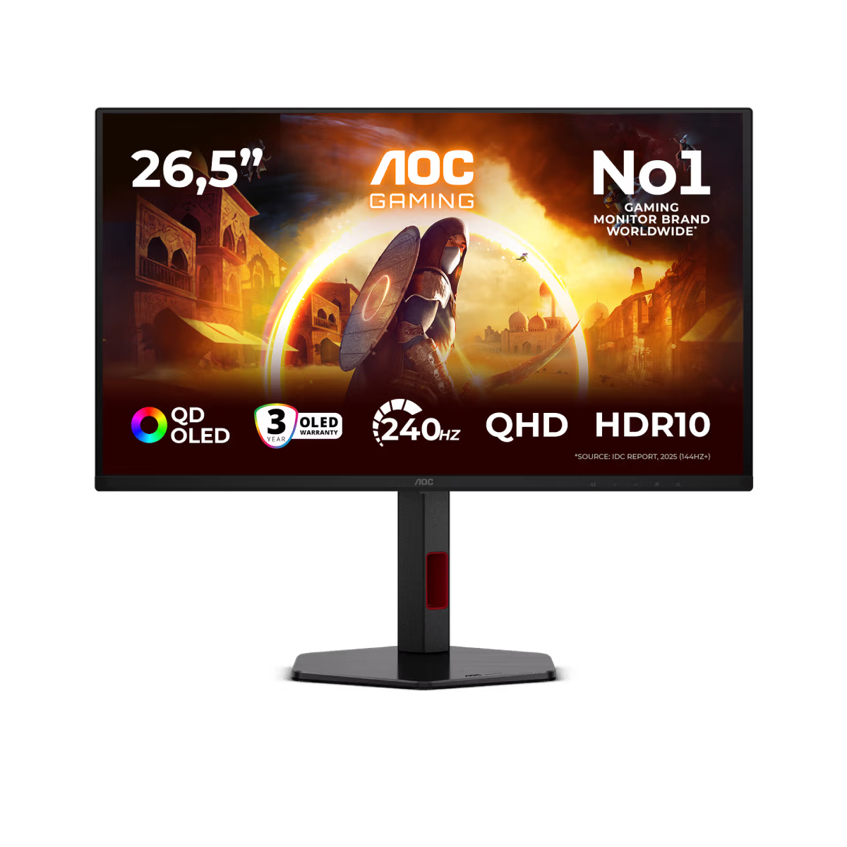 Image of suggested product: AOC Q27G4ZDR Gaming Οθόνη Ηλεκτρονικού Υπολογιστή, 26.5"