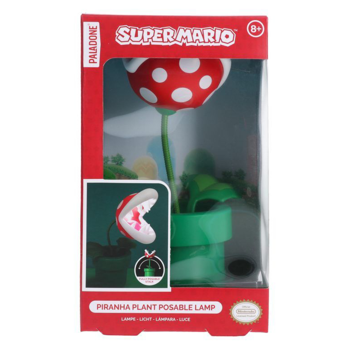 PALADONE 093718 Super Mario - Mini Piranha Φυτό Φωτιστικό product image  | image 3