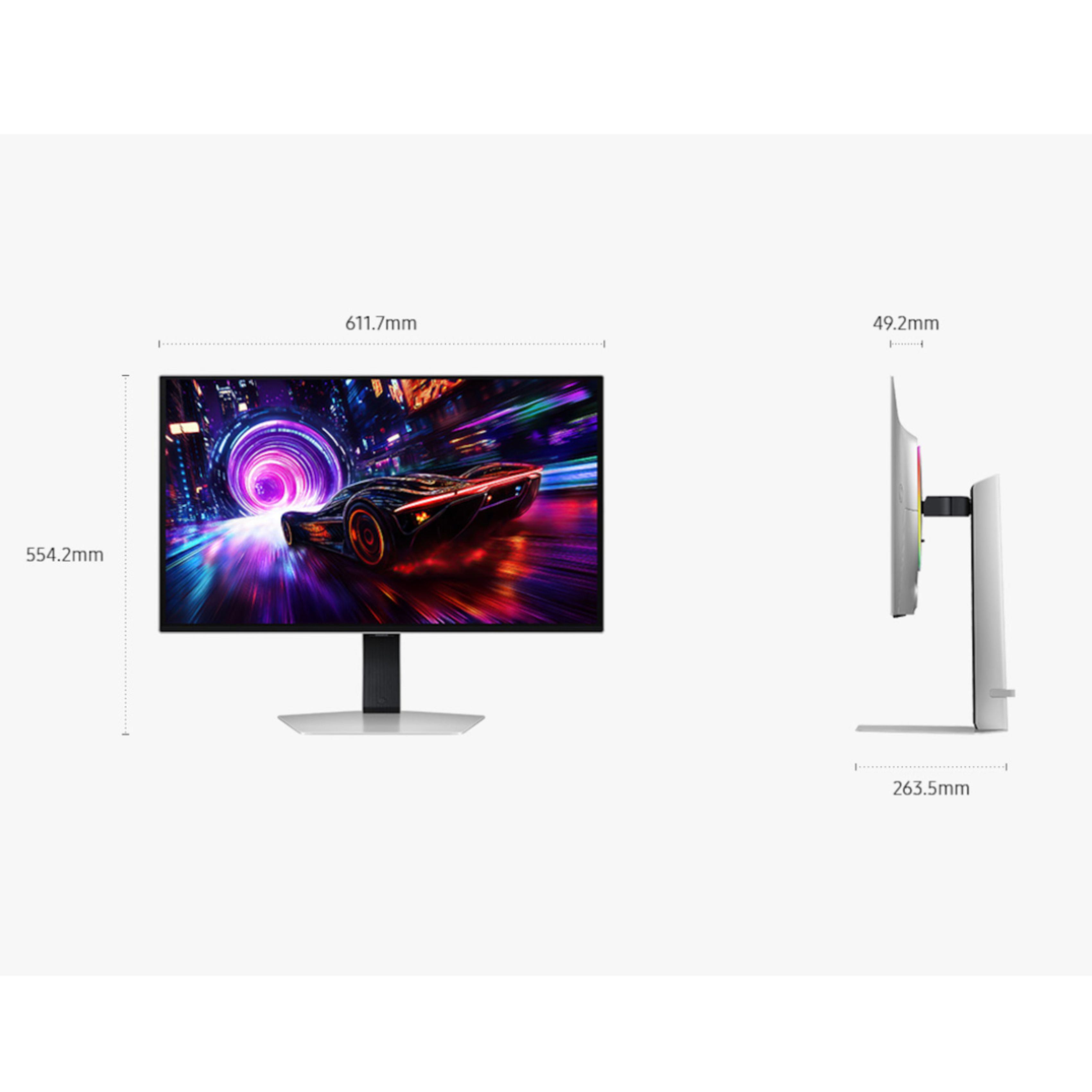 SAMSUNG LS27FG812SUXEN G8 OLED Gaming Οθόνη Ηλεκτρονικού Υπολογιστή, 27"  | Samsung| Image 4