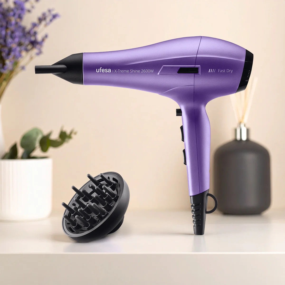 UFESA X-Treme Shine Επαγγελματικό Πιστολάκι Μαλλιών, 2600W | Ufesa| Image 2