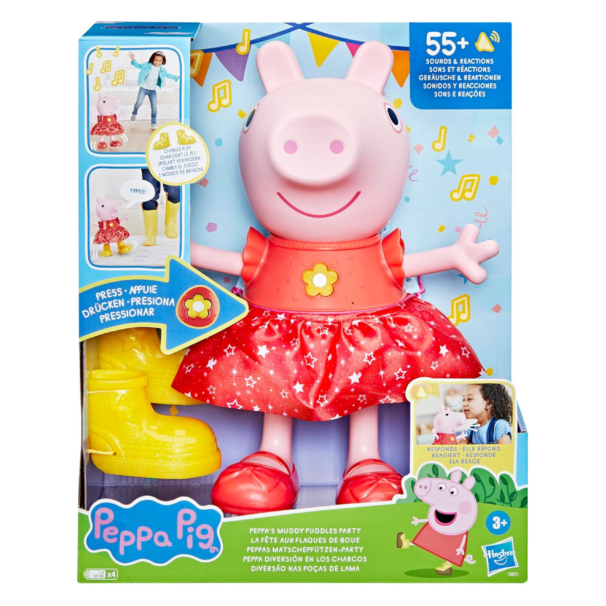 HASBRO 101613 Κούκλα Muddy Puddles Party Peppa Pig | Hasbro| Image 8