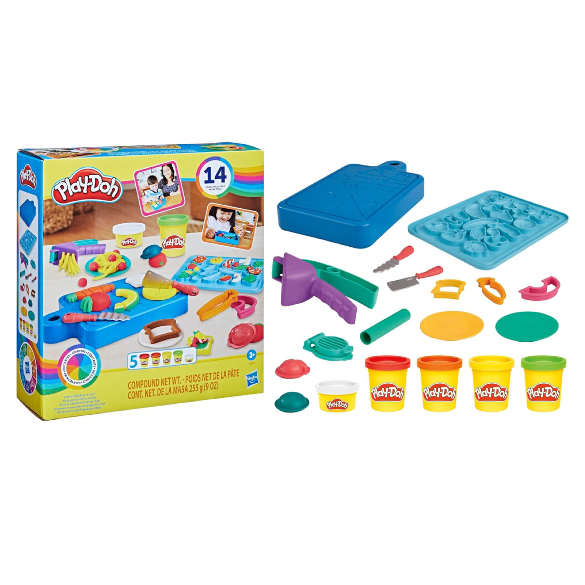 HASBRO 091971 Play-Doh Πλαστελίνη - Παιχνίδι Chef Starter Set | Hasbro| Image 1