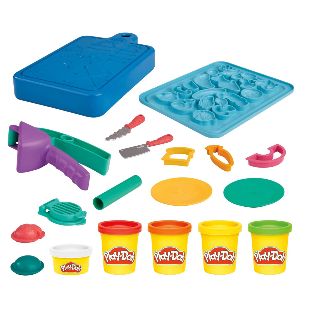 HASBRO 091971 Play-Doh Πλαστελίνη - Παιχνίδι Chef Starter Set | Hasbro| Image 6
