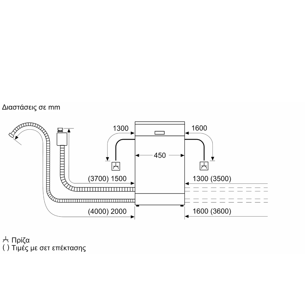 BOSCH SPI2HKS02E Σειρά 2 Ημιεντοιχιζόμενο Πλυντήριο Πιάτων, 45 cm | Bosch| Image 12
