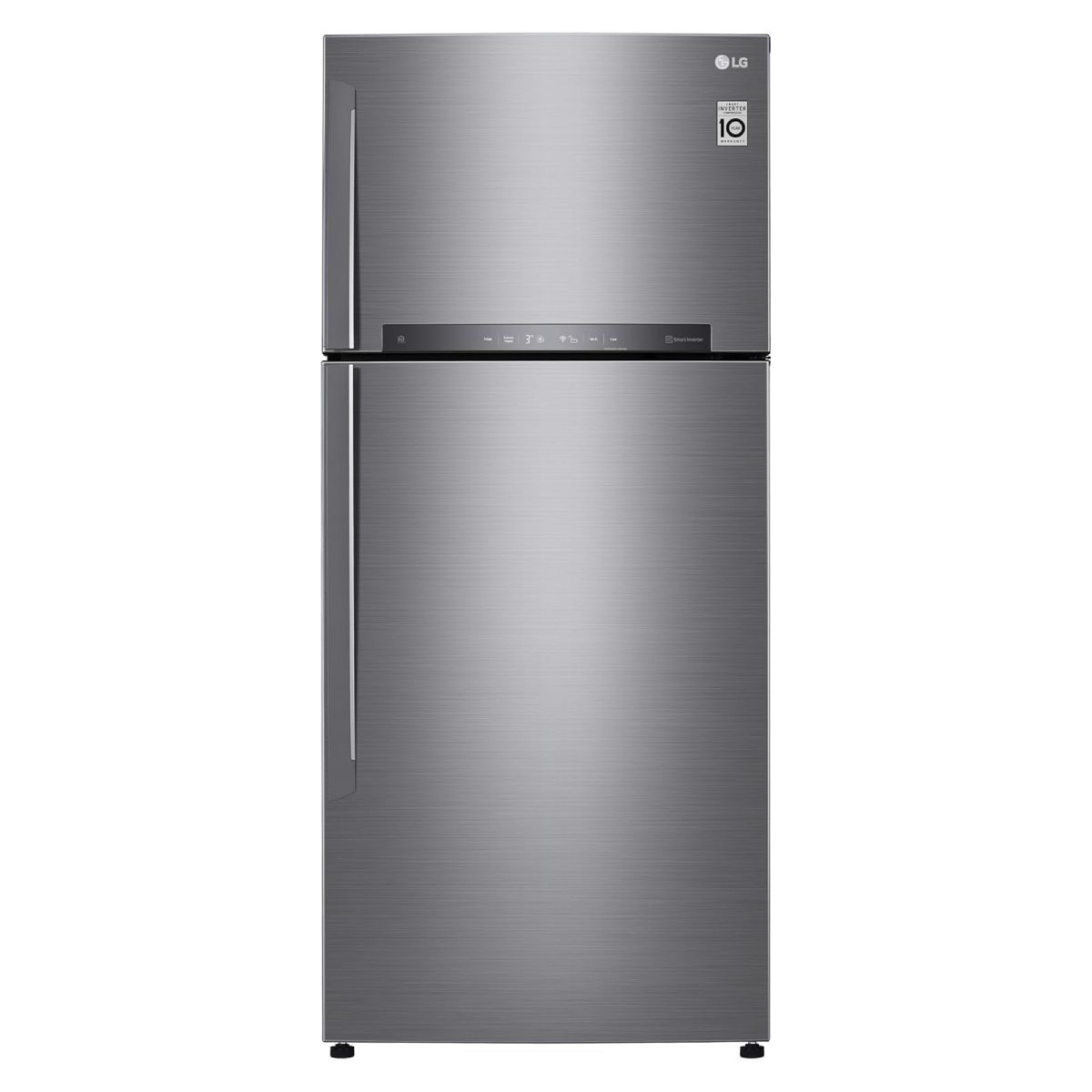 Image of suggested product: LG GTB744PZHED Ψυγείο με Πάνω Θάλαμο, Inox 