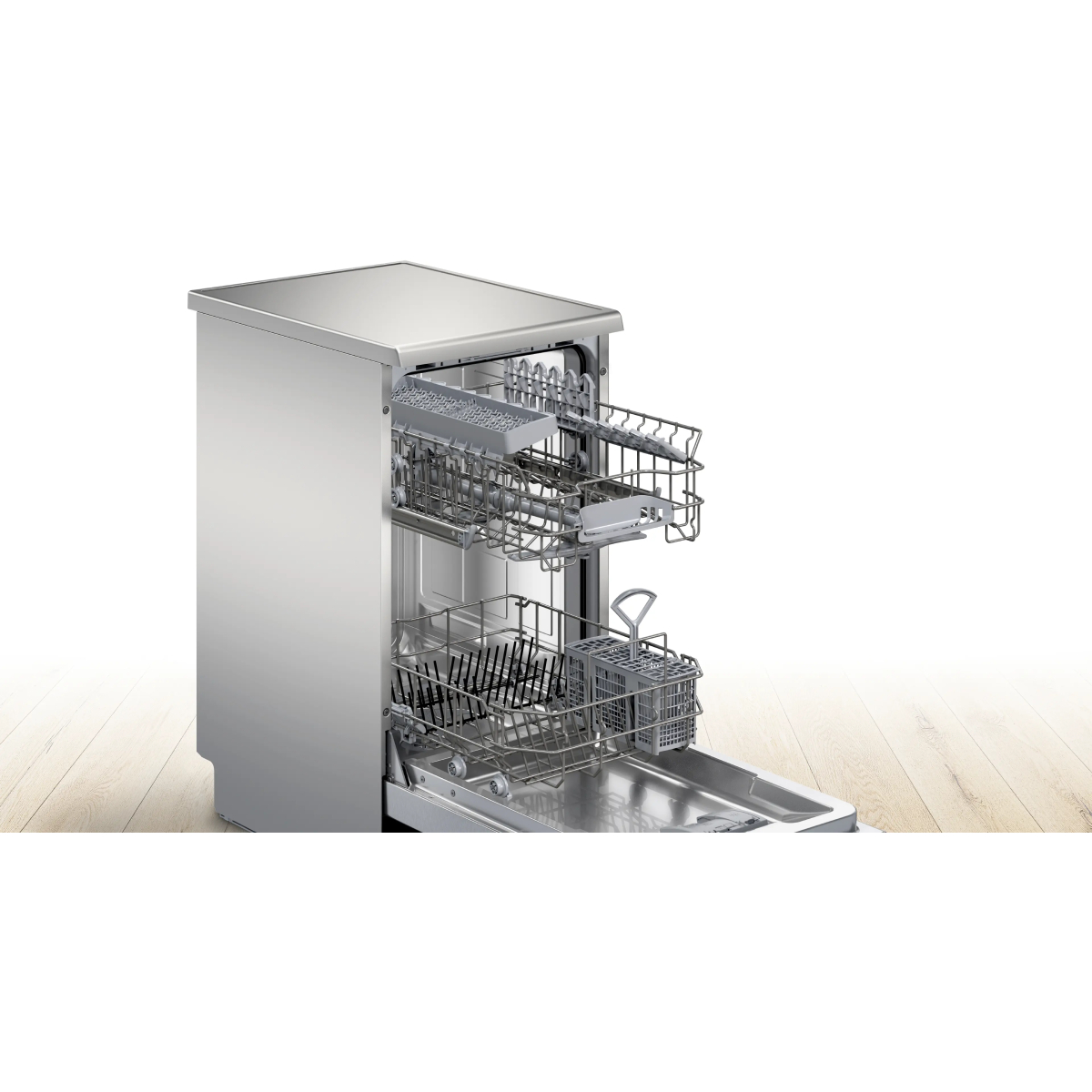 BOSCH SPS2HKI55E Series 2 Ελεύθερο Πλυντήριο Πιάτων 45 cm, Brushed Steel  | Bosch| Image 9