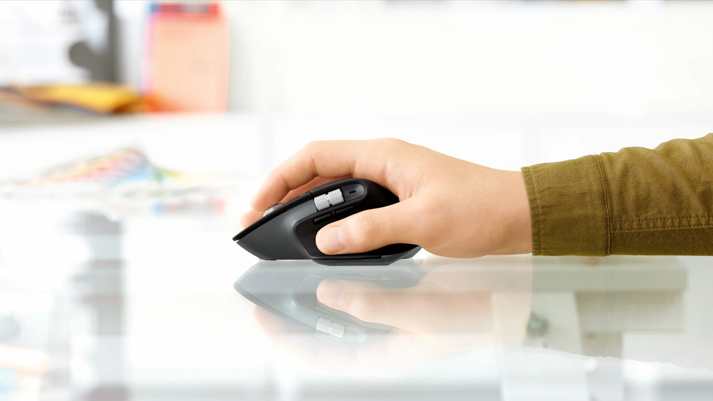 LOGITECH MX Master 3S Wireless Mouse, Black | Logitech| Image 9