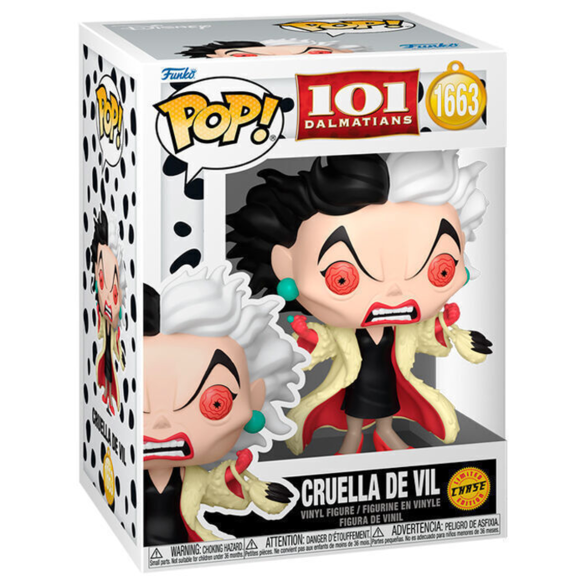 FUNKO 108510 Pop! Movies: 101 Dalmatians - Cruella De Vil, Φιγούρα | Funko| Image 3