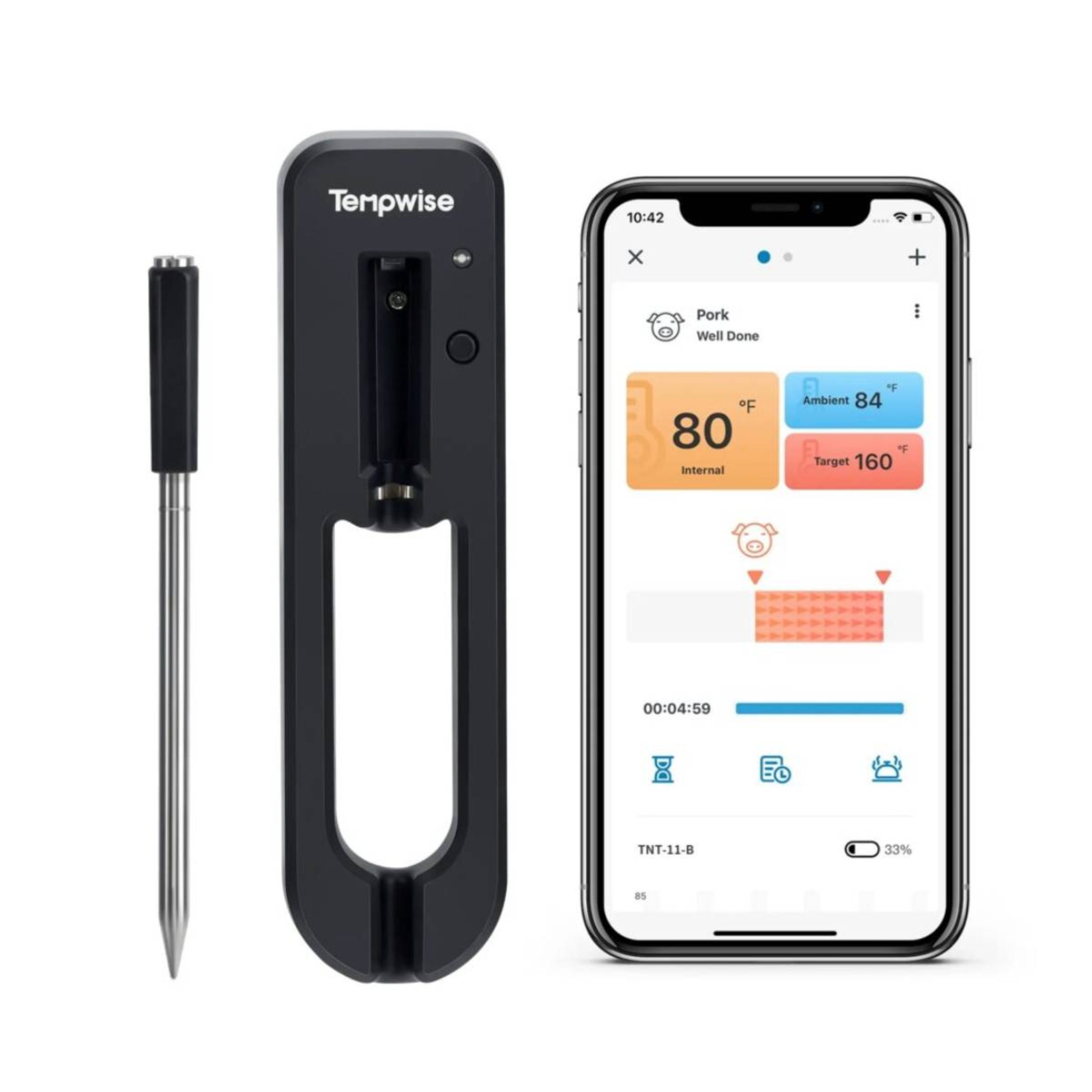 TEMPWISE TNT-11-B Ψηφιακό Θερμόμετρο Μαγειρικής με Bluetooth | Tempwise| Image 2
