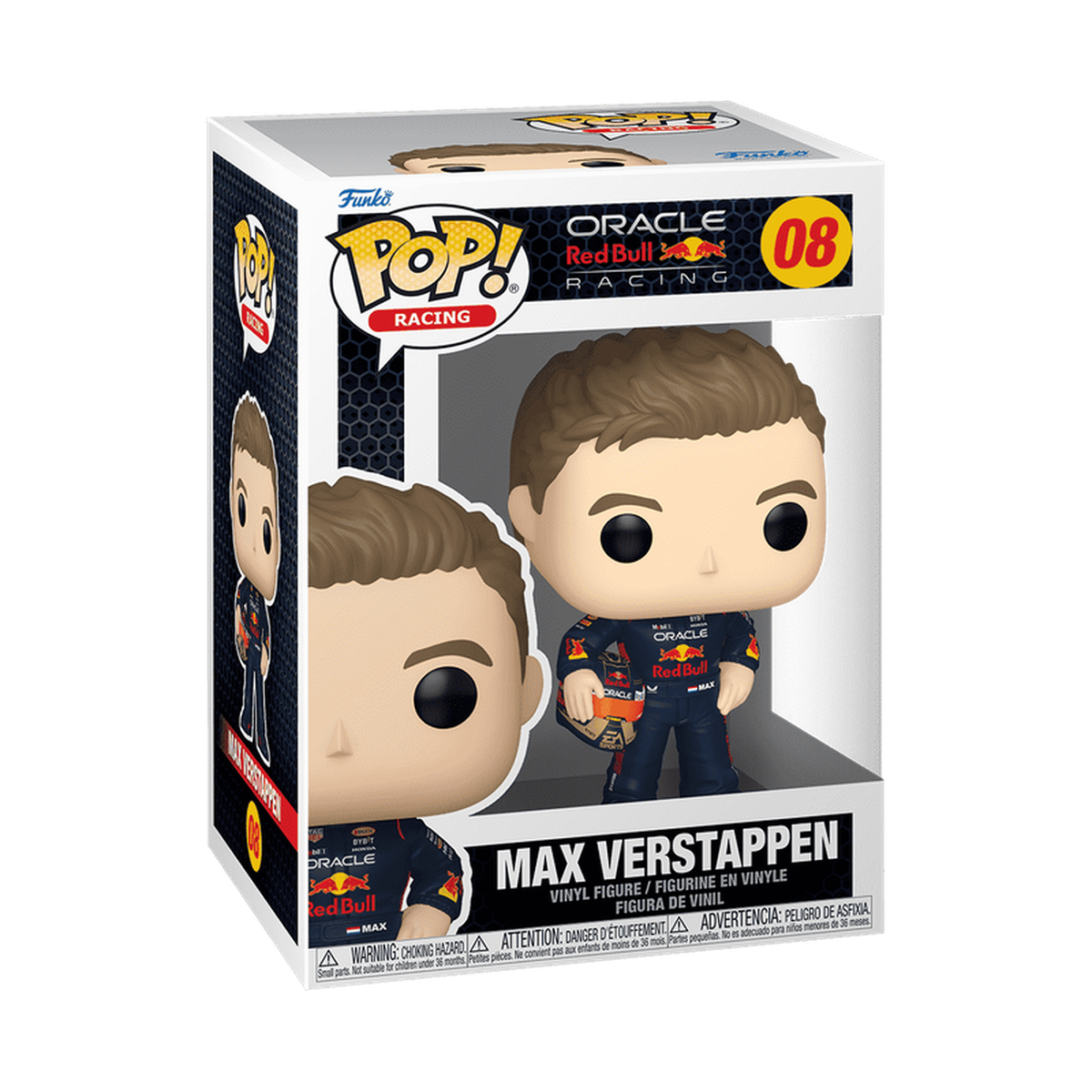 FUNKO 094096 Pop! Max Verstappen με κράνος, Φιγούρα | Funko| Image 1