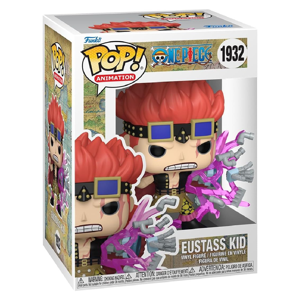 FUNKO 101336 Pop! Series: One Piece - Eustass Kid #1932, Φιγούρα | Funko| Image 1